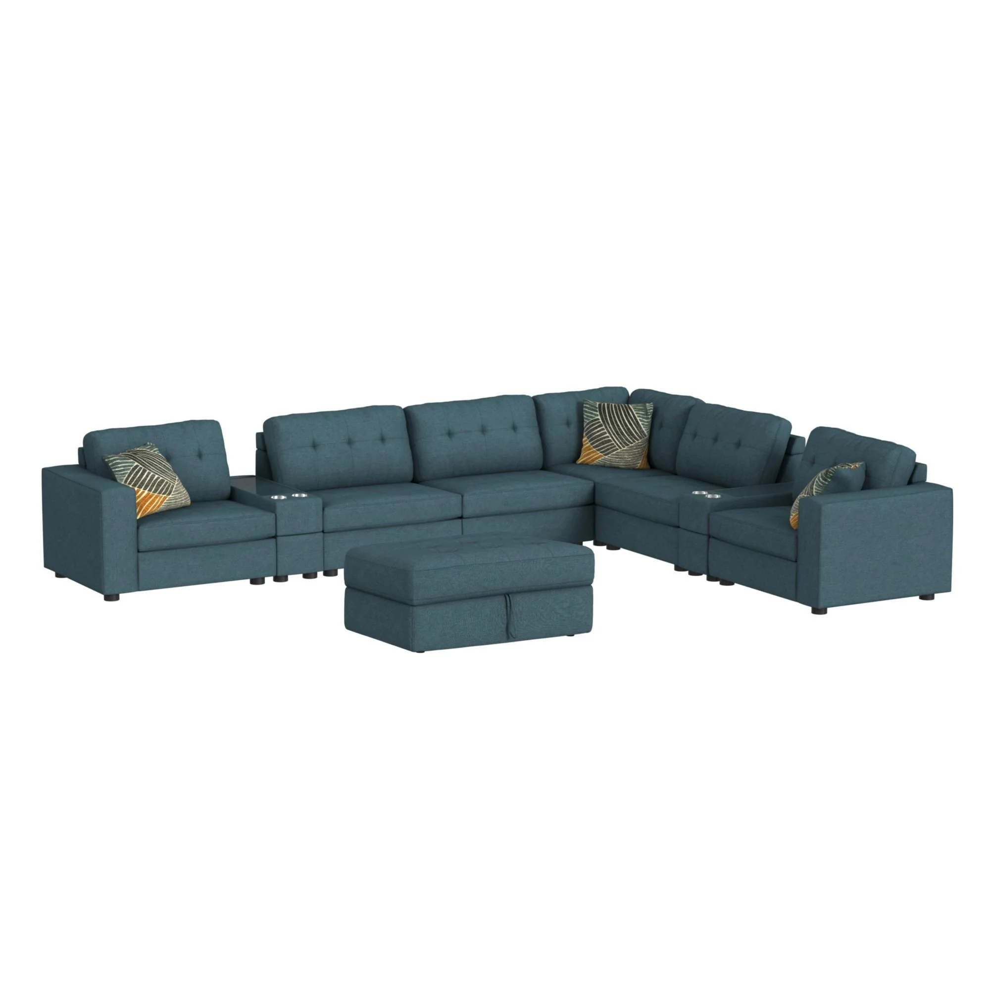 Options One - Living Room Set Sectional - Image 6