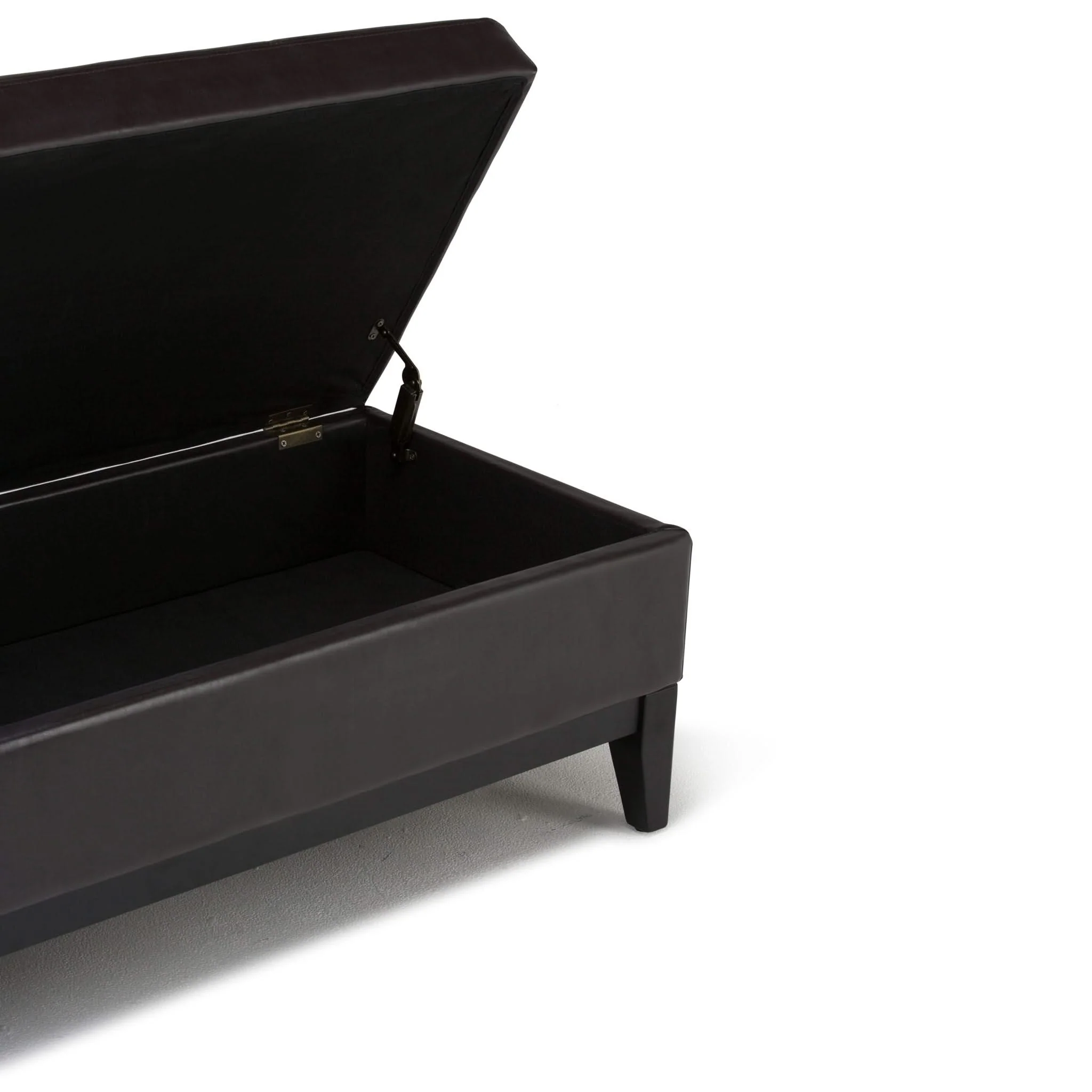 Oregon - Contemporary Storage Ottoman Bench With Tray - Image 22