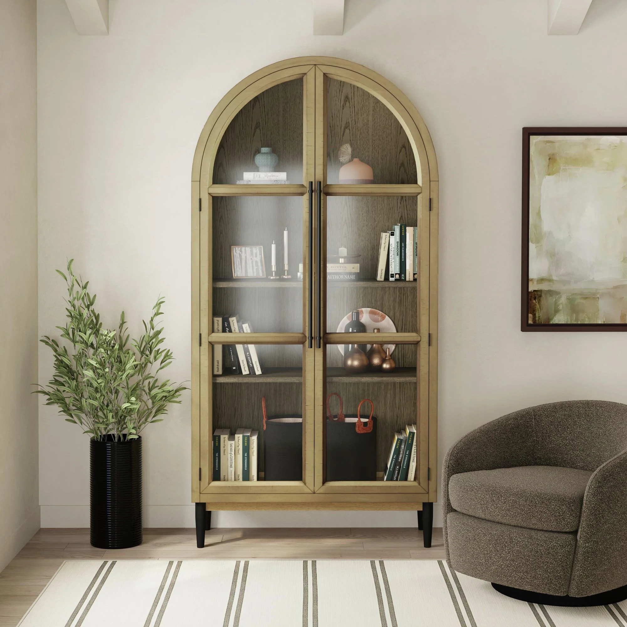 Orion - Bookcase - Oak - Image 3
