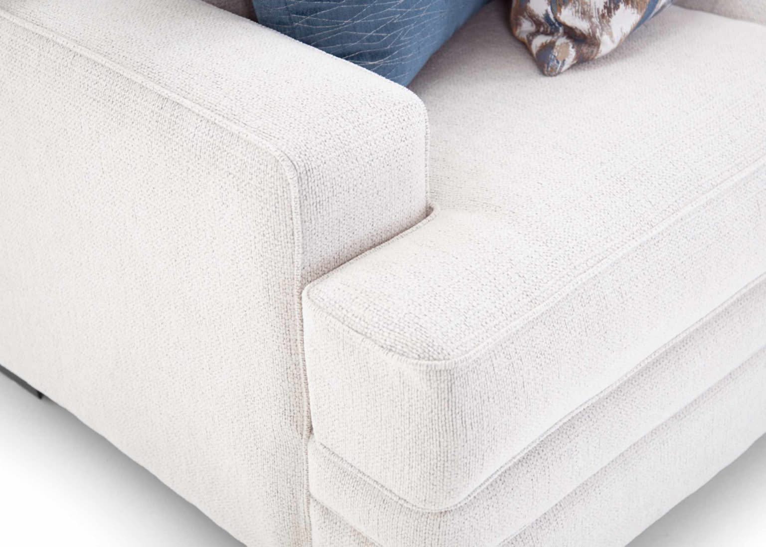 Orlando Snow Chair & 1/2 with Reversible Cushions and Deep Seating - Image 3
