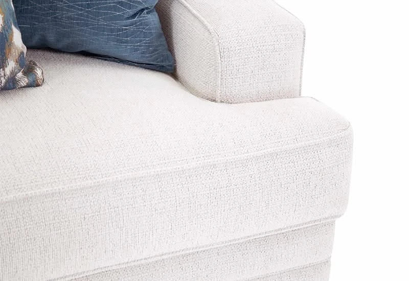 Orlando Snow Deep Seating Sofa with Reversible Cushions - Image 5