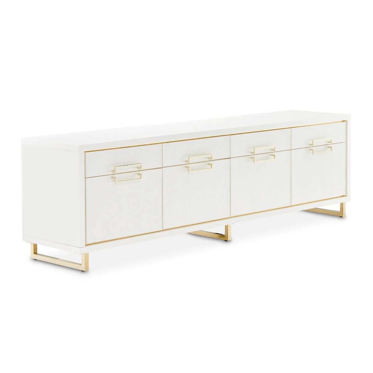Palm Gate - Media Cabinet - Cloud White - Image 3