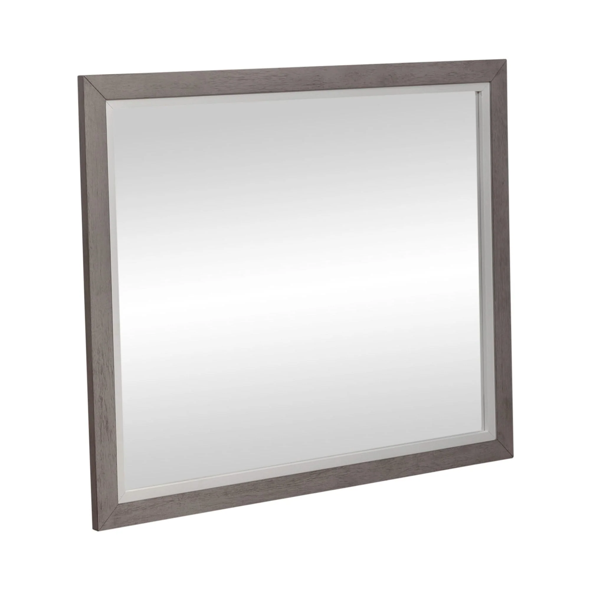 Palmetto Heights - Landscape Mirror - Shell White & Driftwood - Image 3