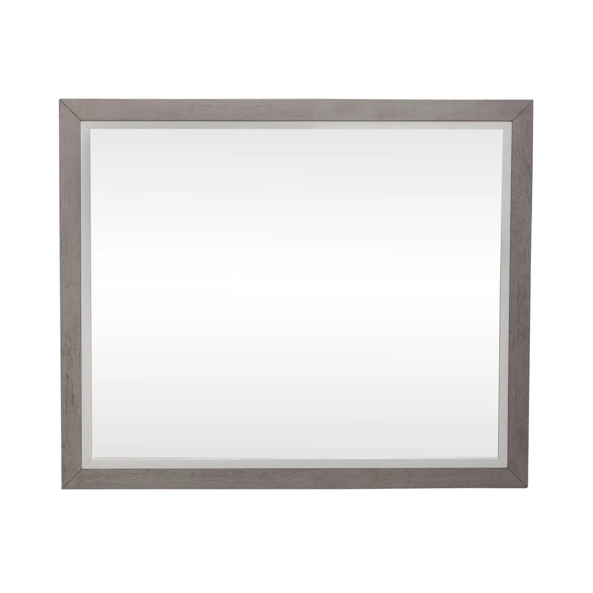 Palmetto Heights - Landscape Mirror - Shell White & Driftwood - Image 4