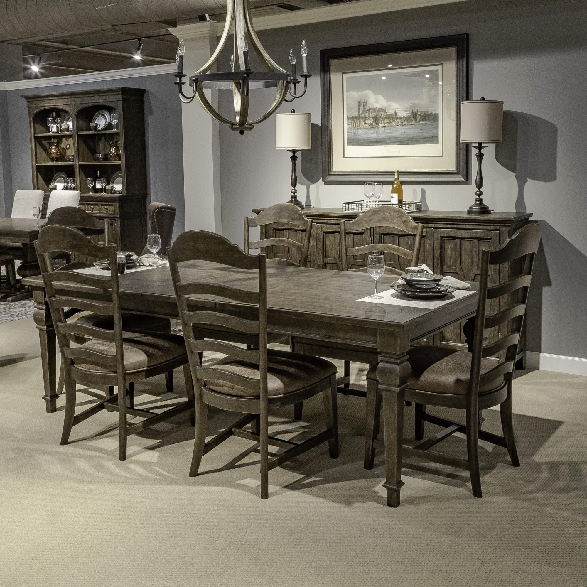 Paradise Valley - Rectangular Table Set - Image 3