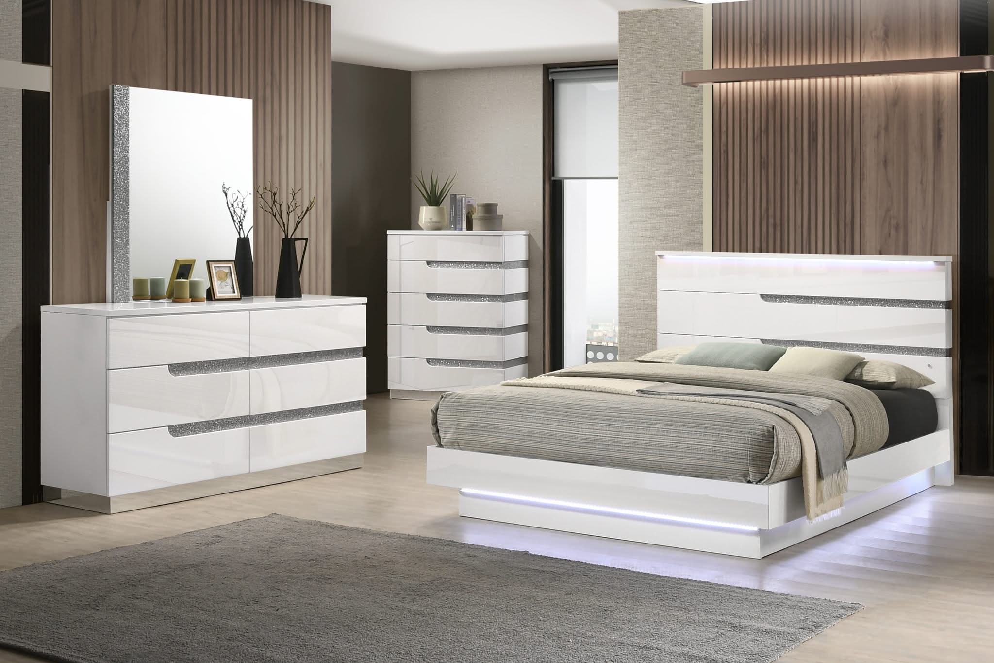 Paradox White -Bedroom Set - Image 2