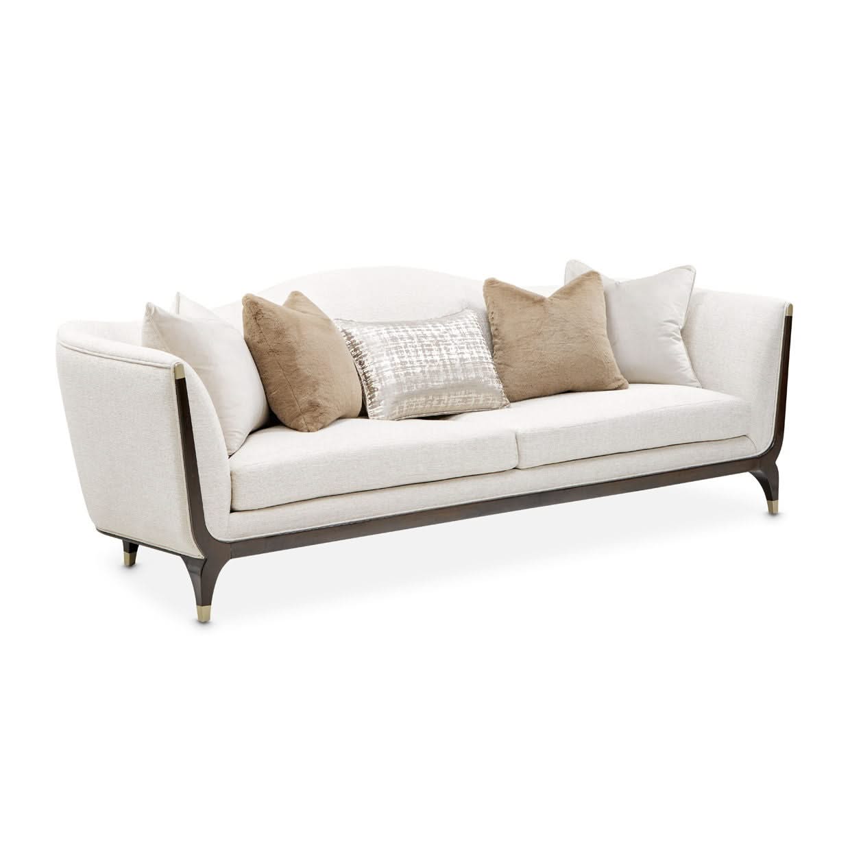 Paris Chic - Sofa - Cremini / Espresso - Image 4