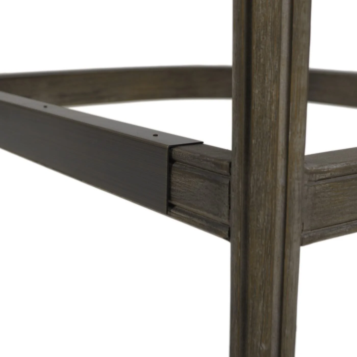 Paris - Farmhouse Counter Height Bar Stool With Backrest - Image 2