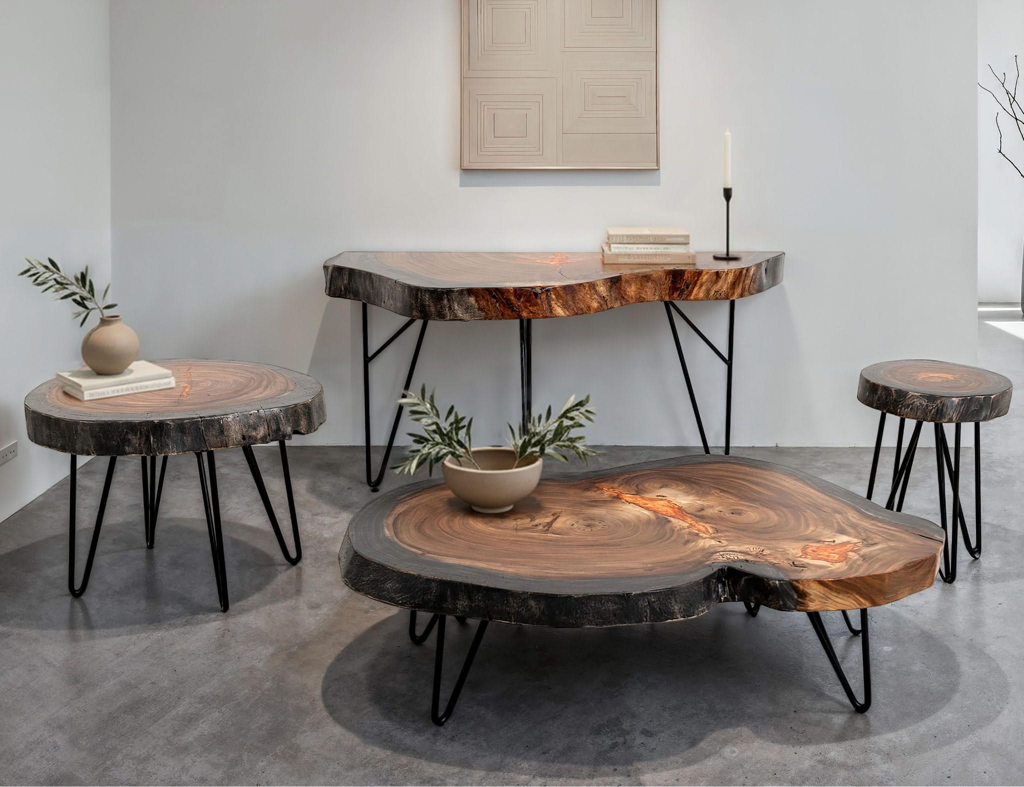 Parota - End Table - Dark Brown - Image 4
