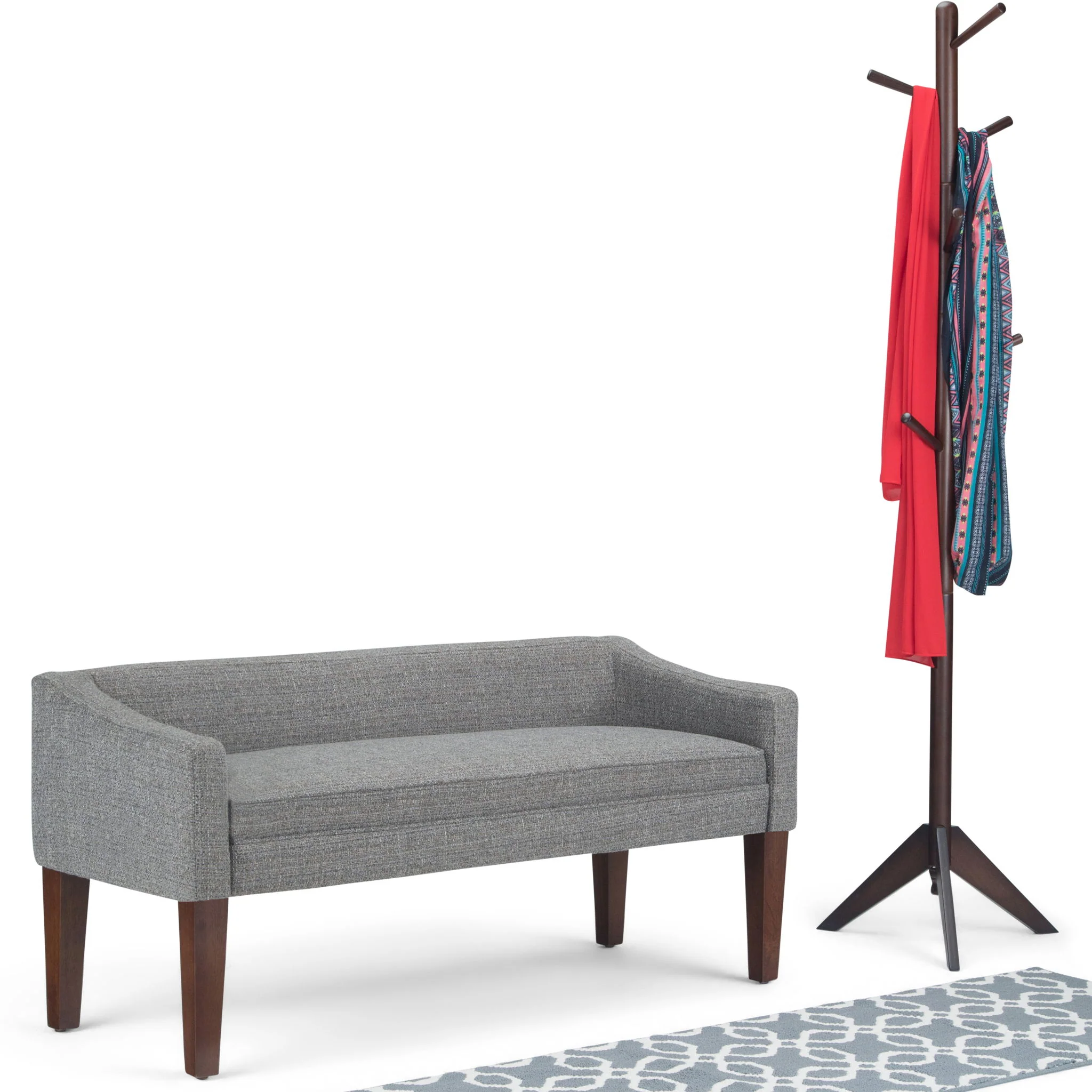 Parris - Contemporary Upholstered Bench - Image 8