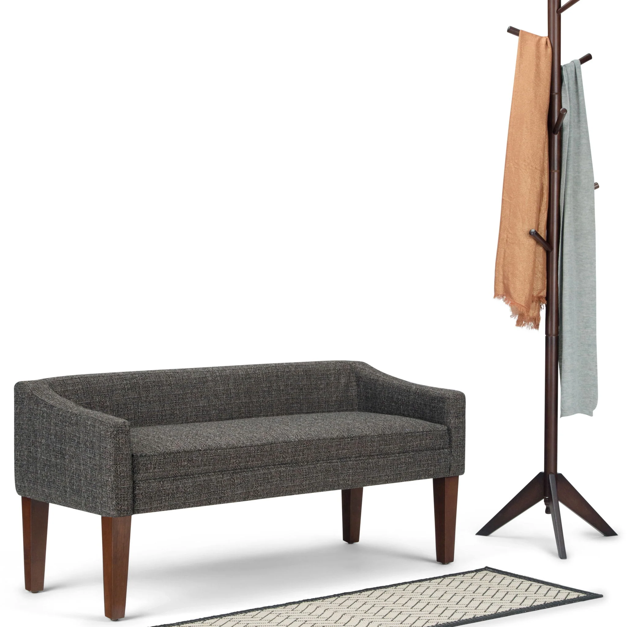 Parris - Contemporary Upholstered Bench - Image 9