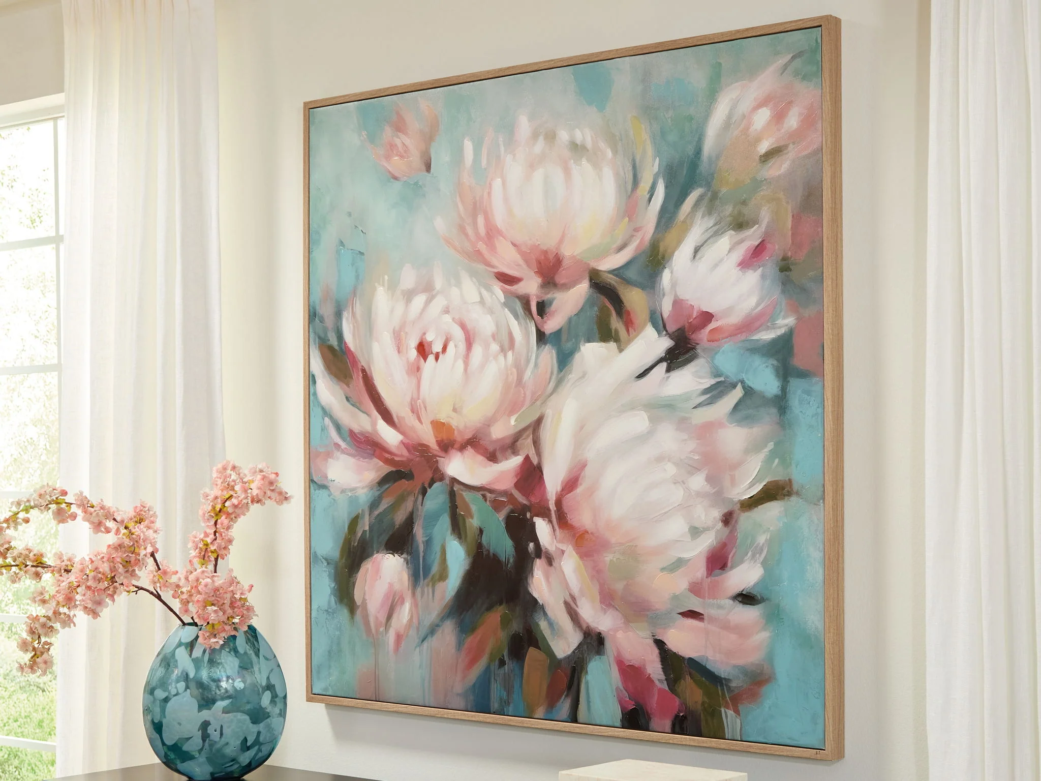 Parryville - Wall Art - Aqua / Pink - Image 4