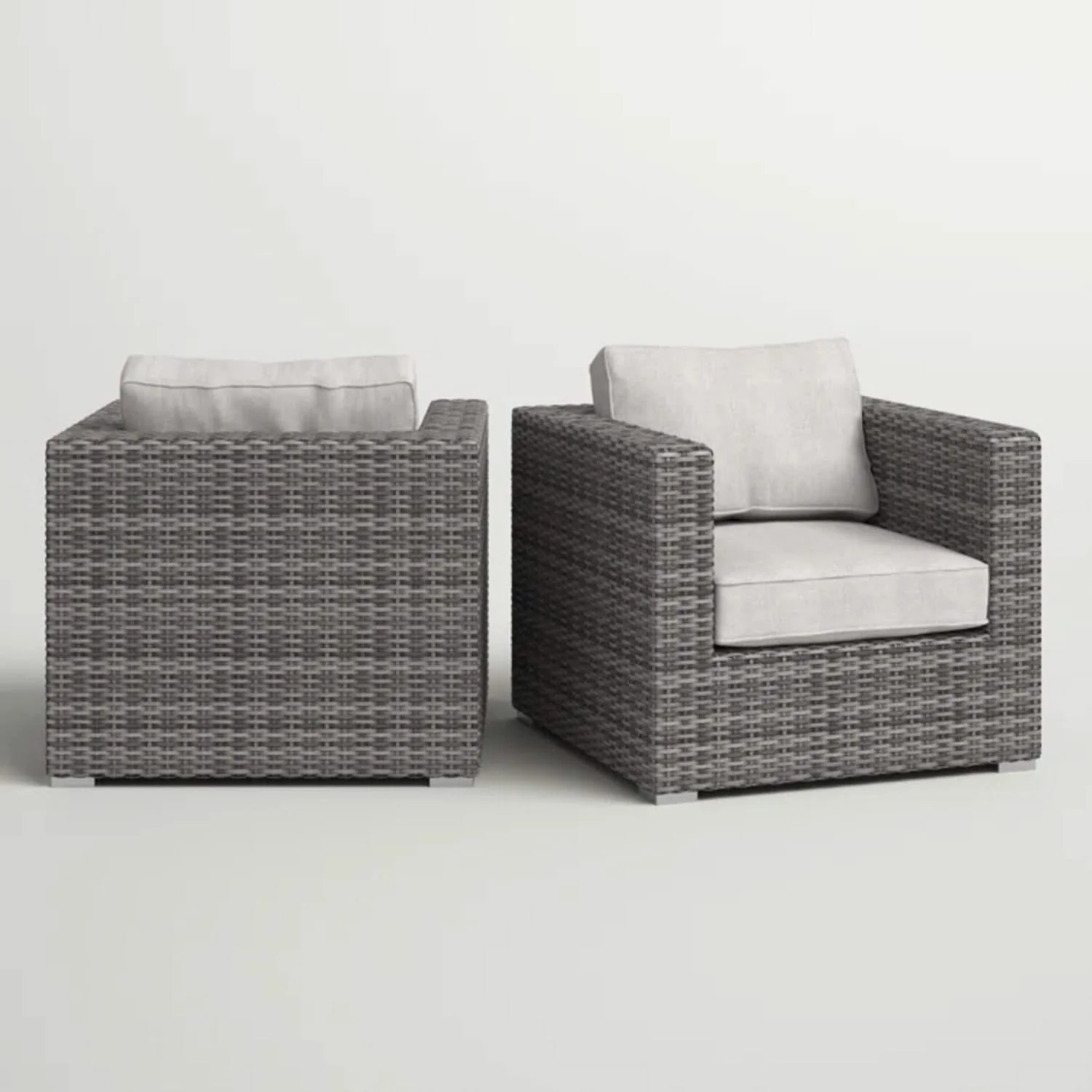 Patio Chair With Cushions Stylish Design - Image 7