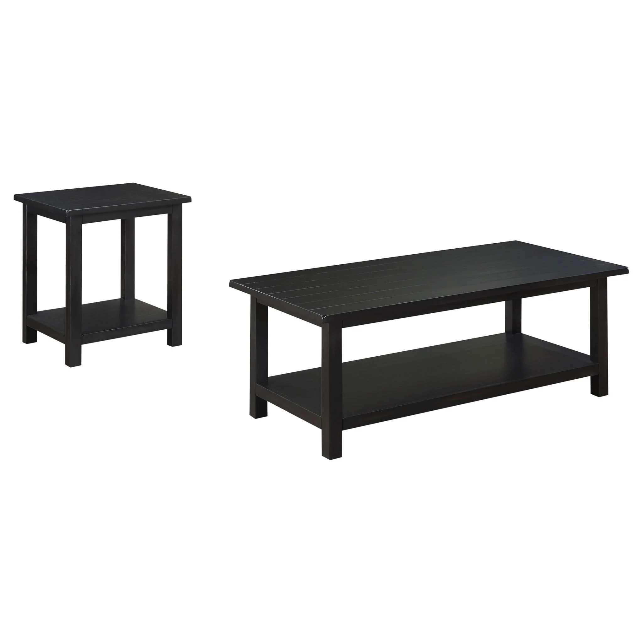 Payne 2-piece Coffee and End Table Set Distressed Java - Image 2