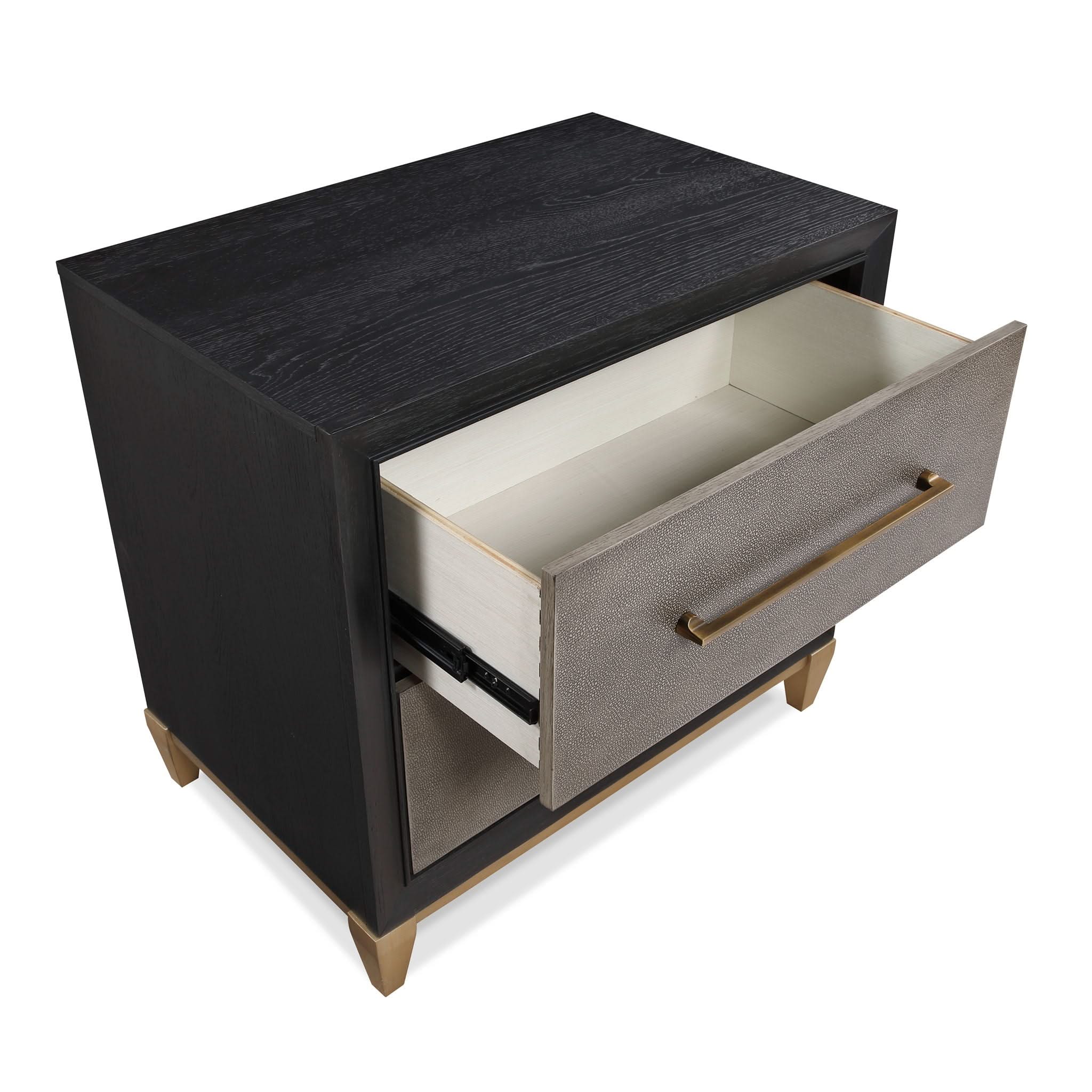 Payson - Nightstand - Black / Gray - Image 2