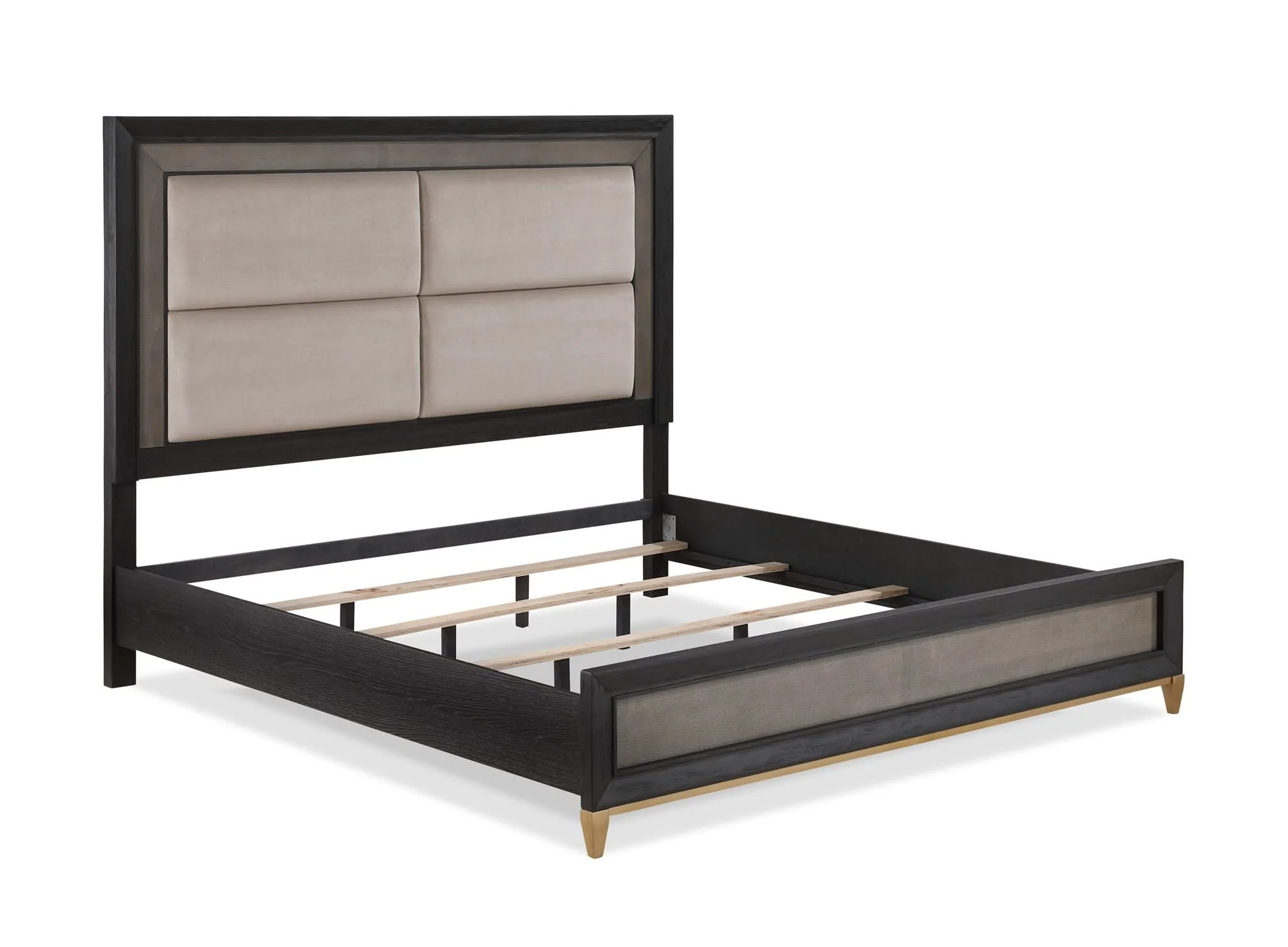 Payson - Queen Bed - Black / Gray - Image 4