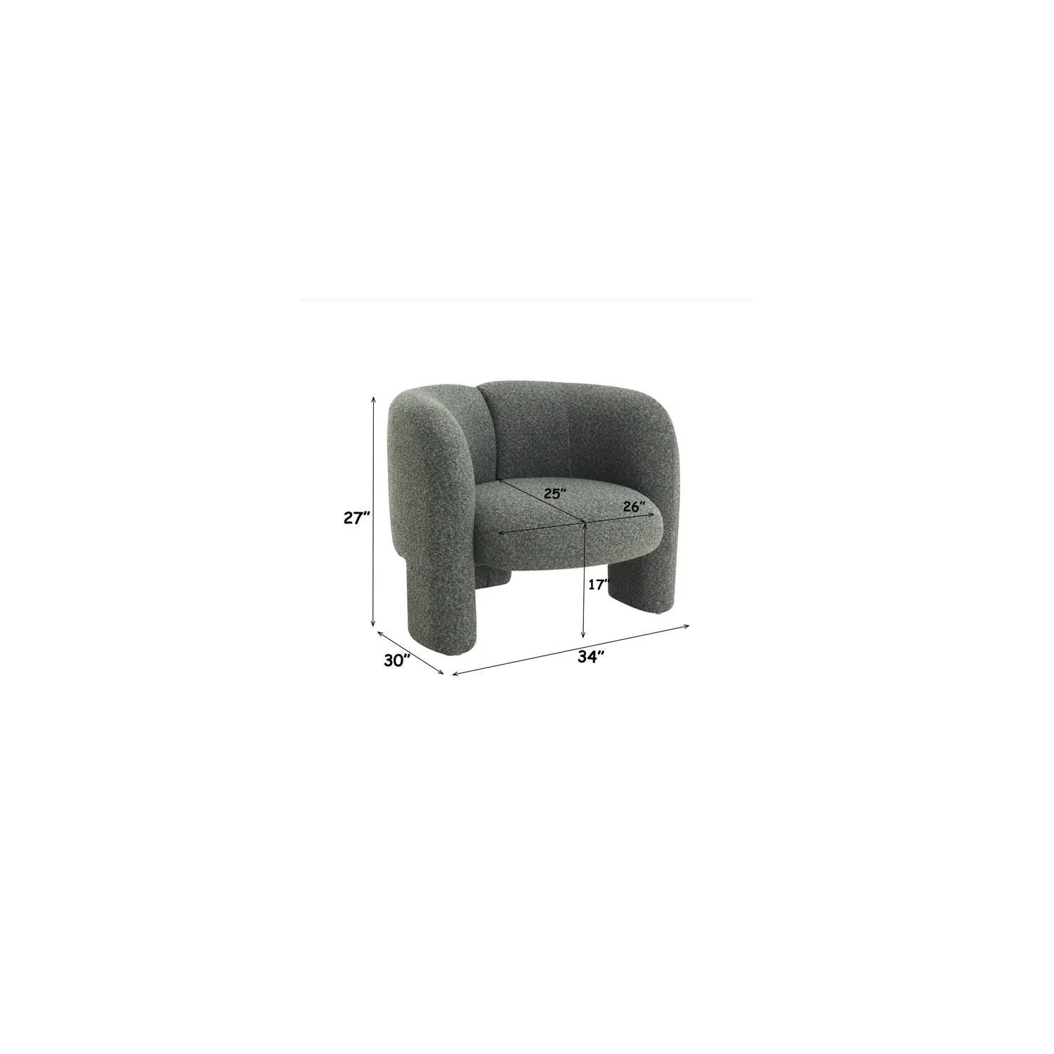 Pemba - Accent Chair - Green - Image 4