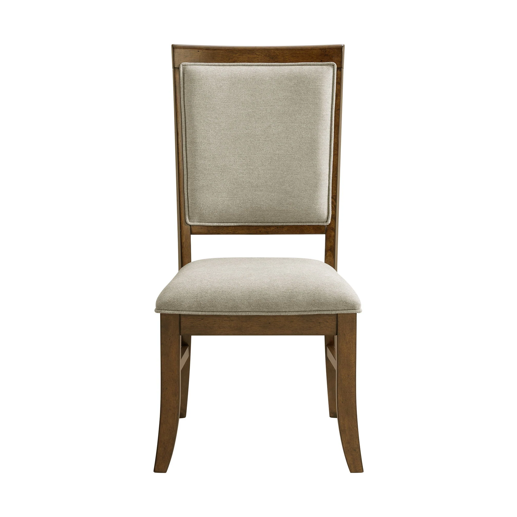 Phillipe - Dining Side Chair With Fabric (Set of 2) - Cherry And Gray - Image 4