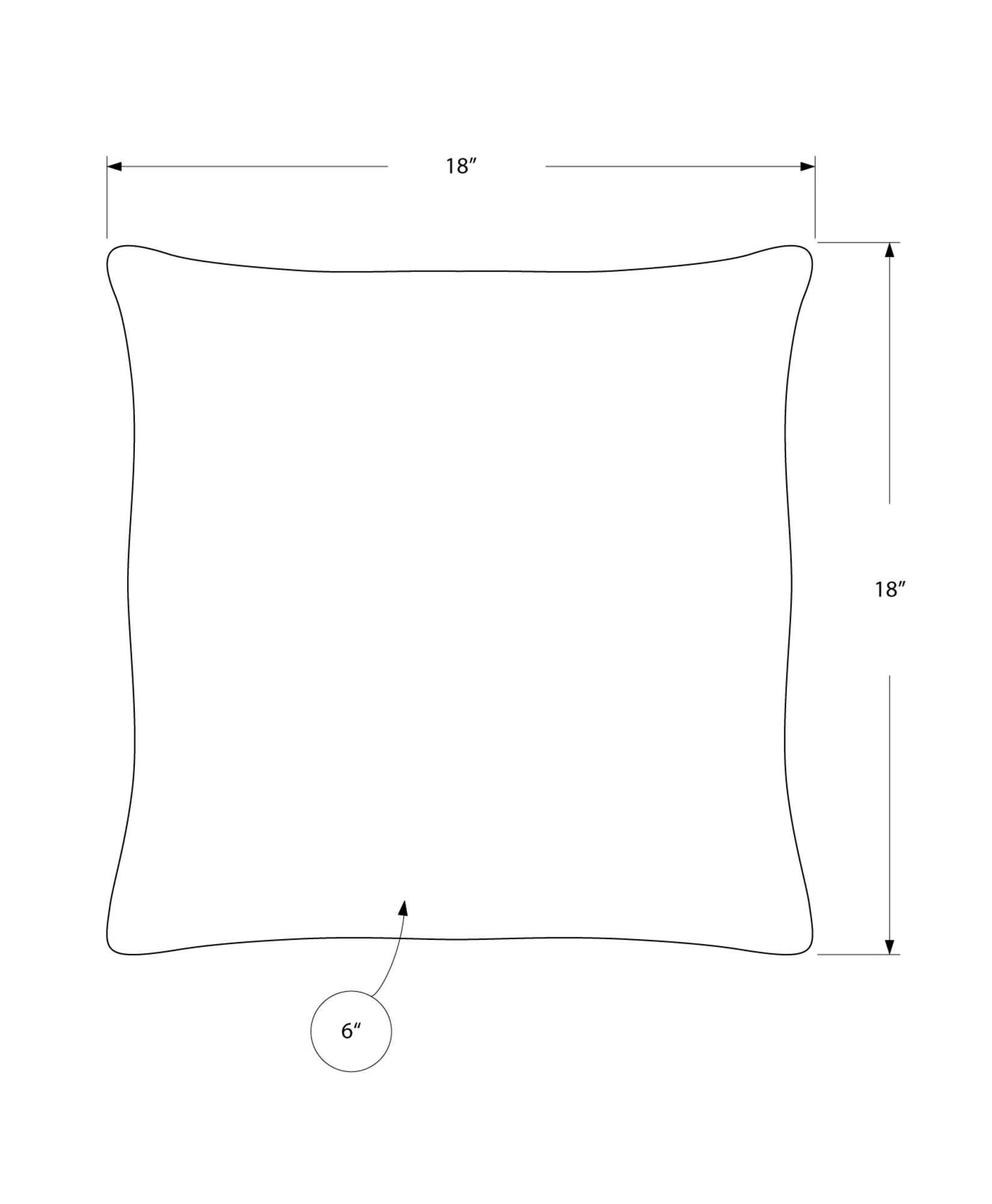 Pillows, Square, Insert Included, Decorative Throw, Hypoallergenic - Image 20