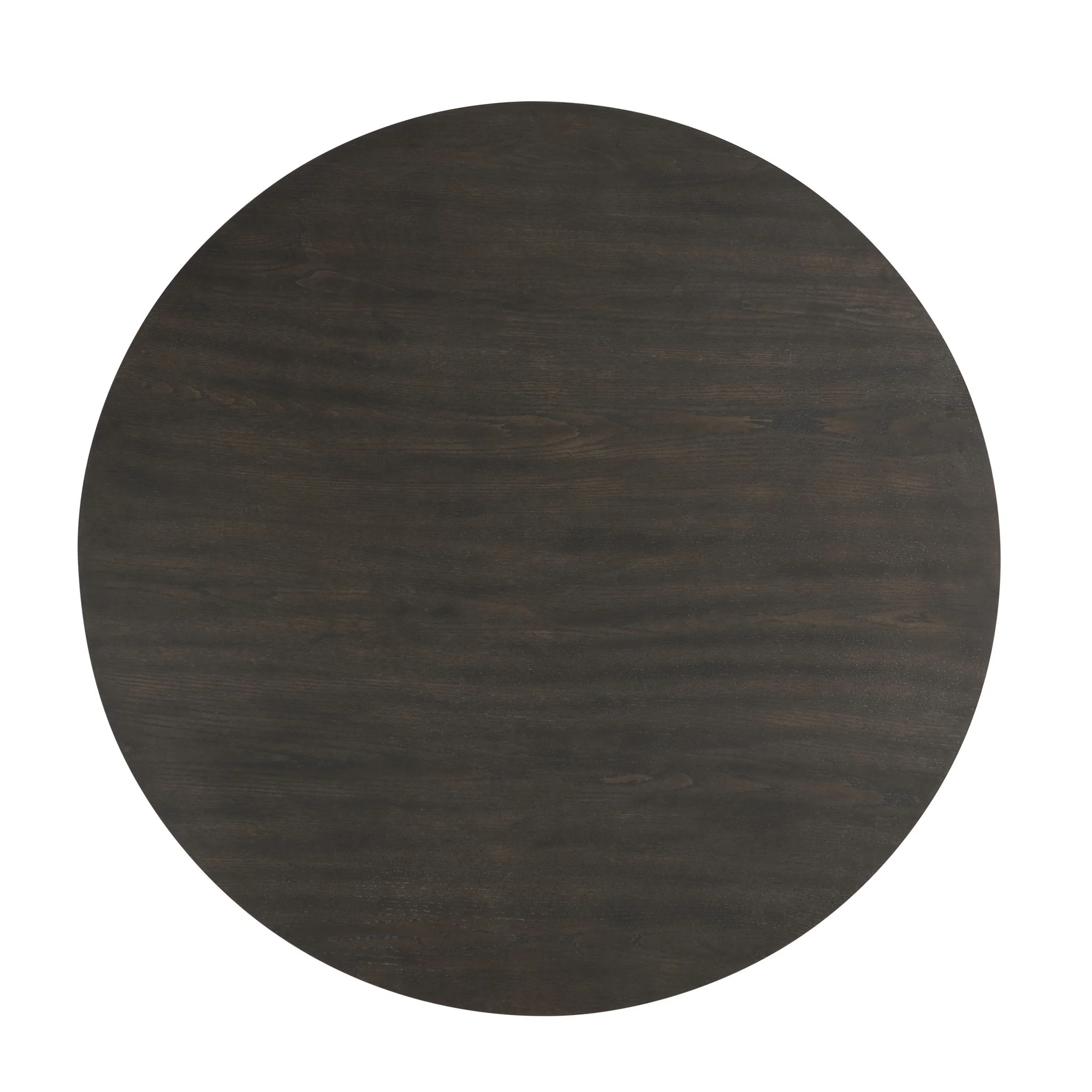 Plateau - 54" Round Dining Table - Top & Base - Dark Brown - Image 3