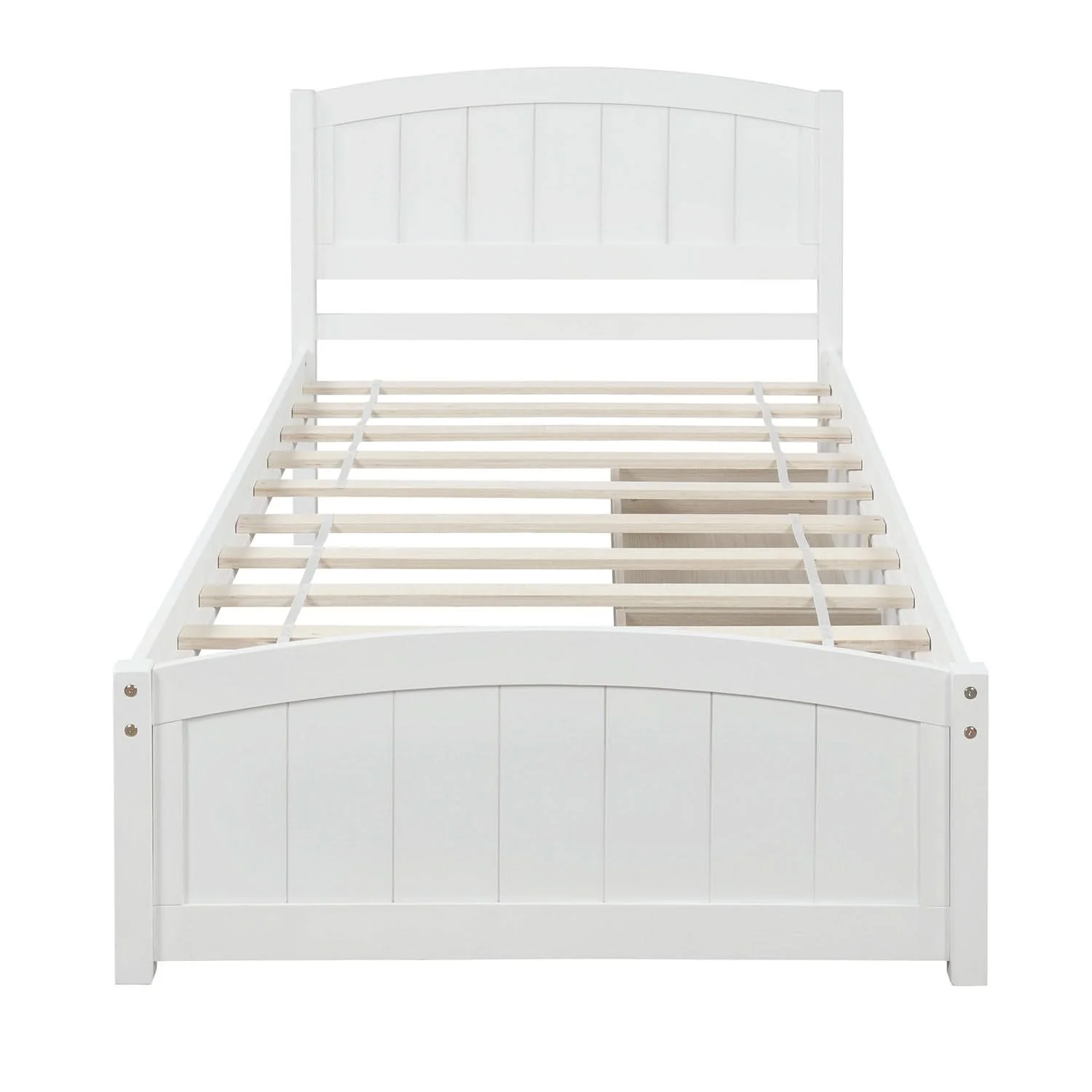 Platform Bed & Headboard, Footboard And Wood Slat Support - Image 31