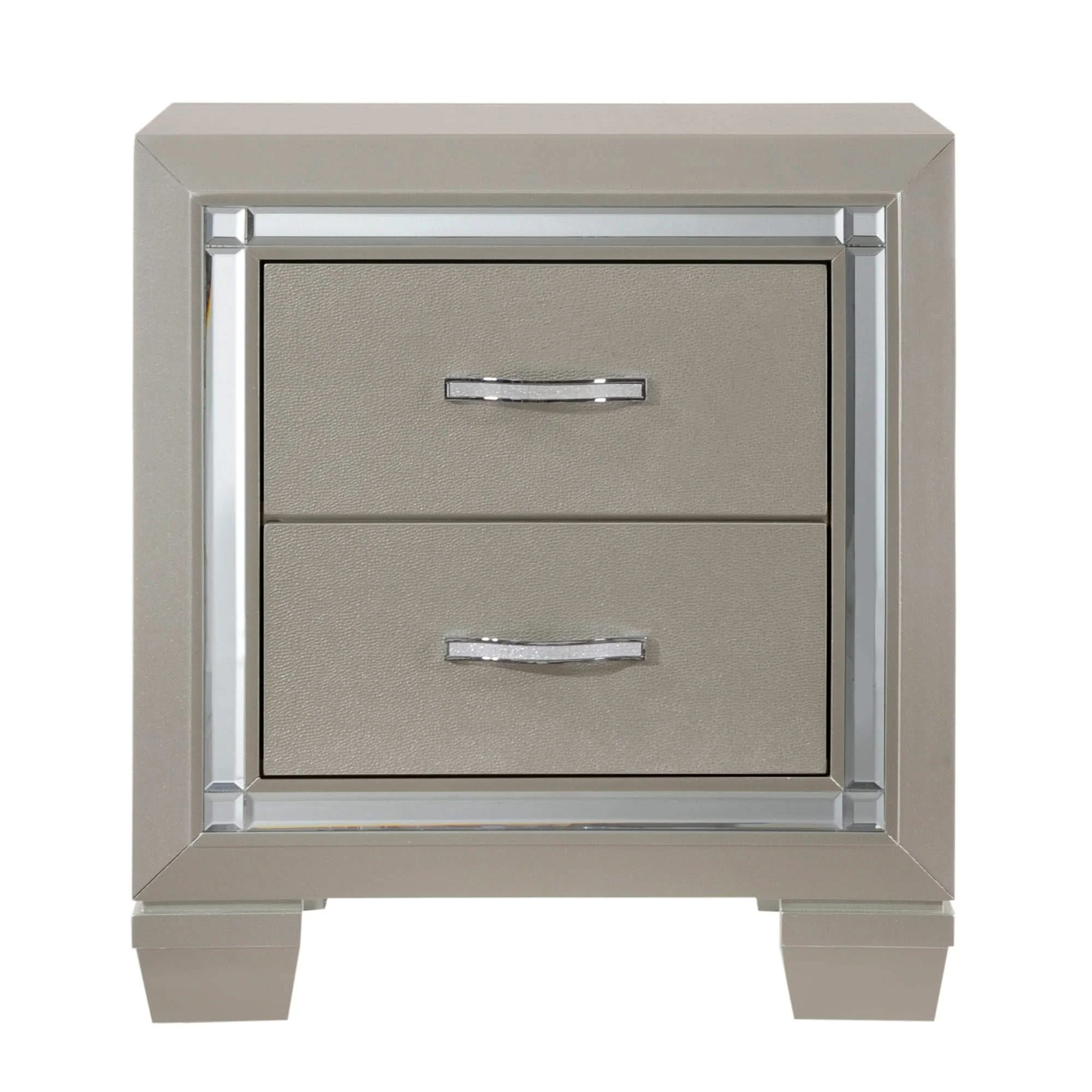 Platinum - Youth Nightstand - Сhampagne - Image 2