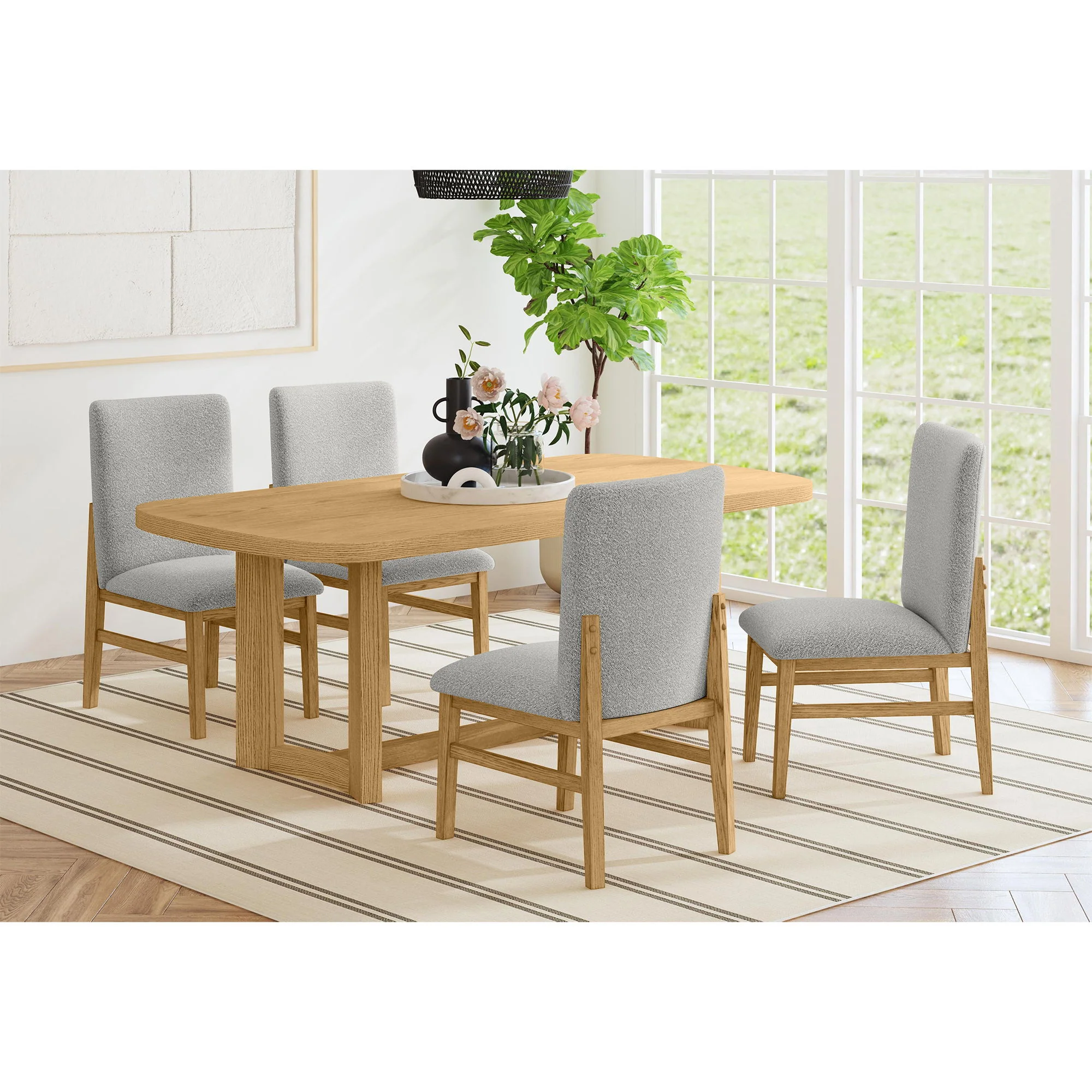 Portland - Rectangular Dining Table - Image 5