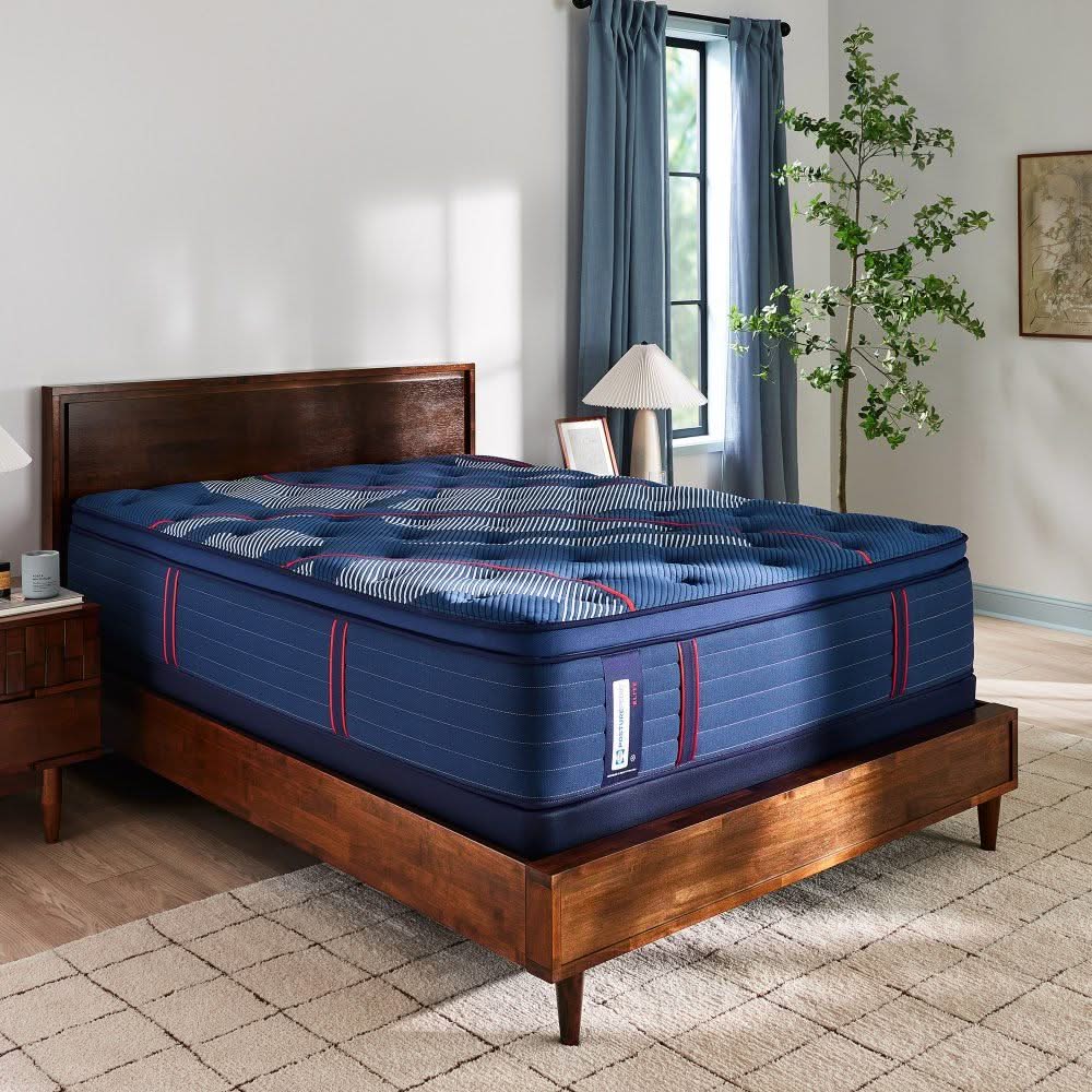 Posturepedic Elite - Albany II Euro Pillow Top Soft Mattress