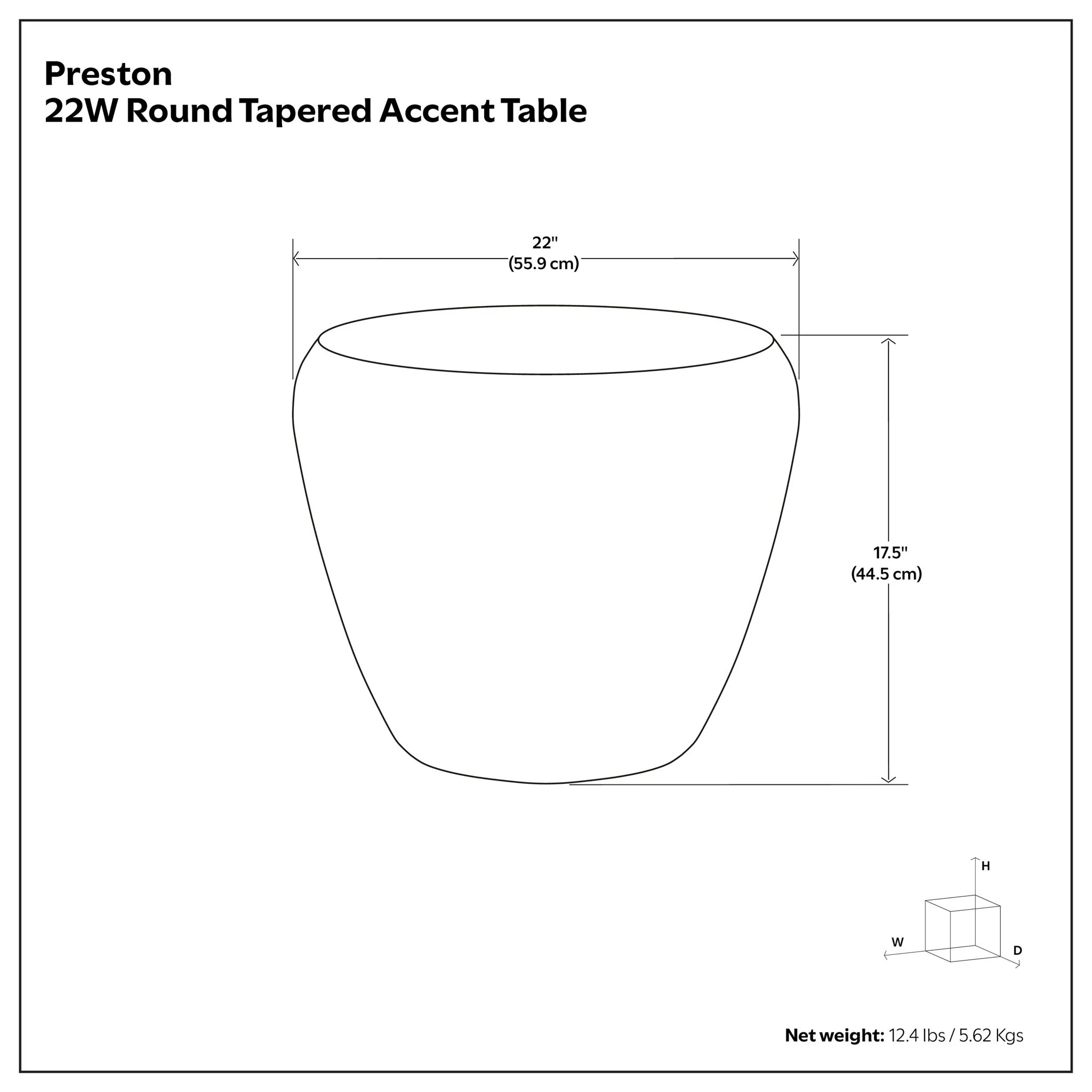 Preston - Handcrafted Metal Side Table - Image 12