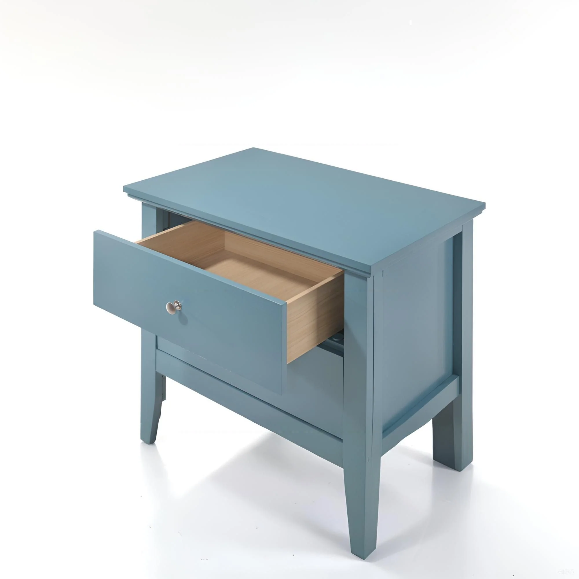 English Dovetailed Drawers Nightstand - Image 11