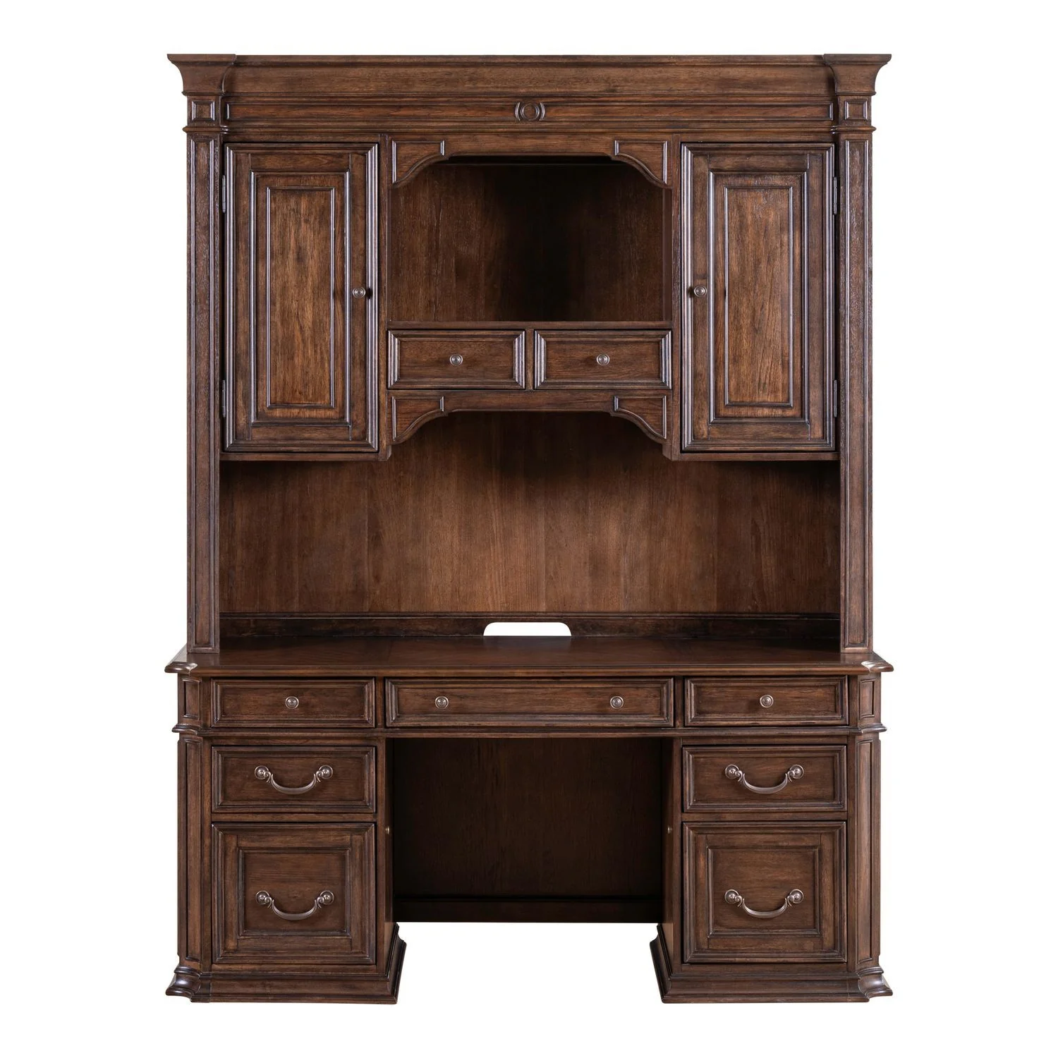 Provence Park - Credenza & Hutch - Chateau Brown - Image 4