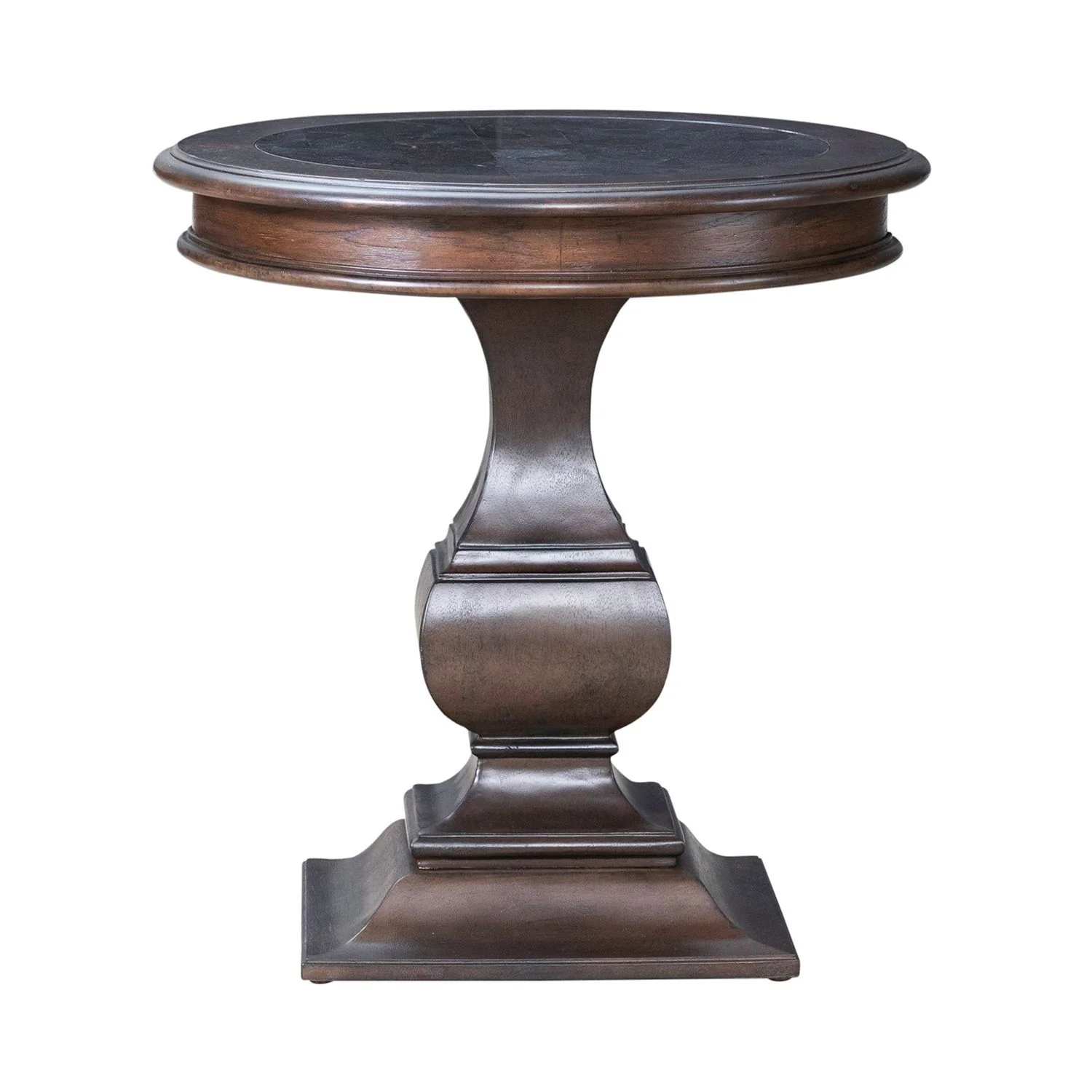 Provence Park - Round End Table - Chateau Brown - Image 2