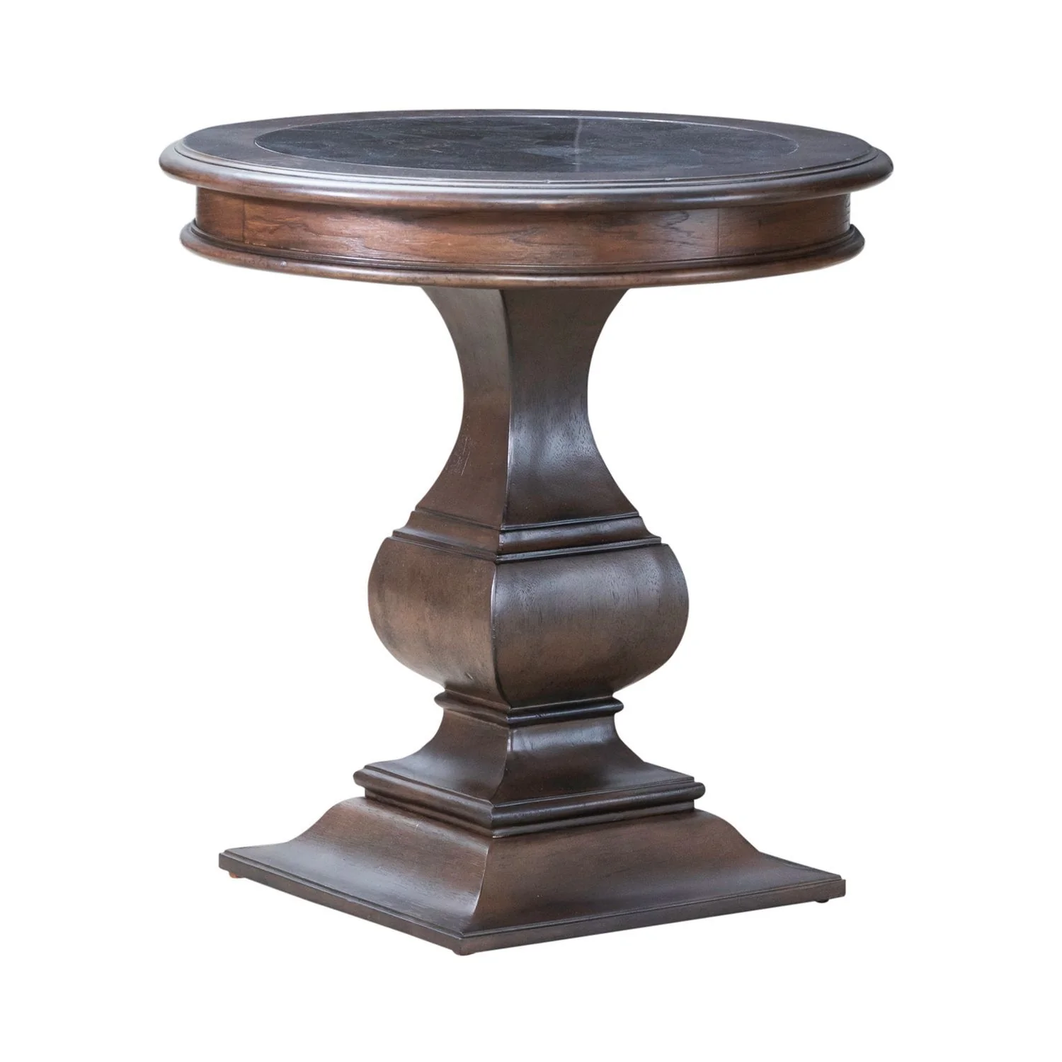 Provence Park - Round End Table - Chateau Brown - Image 4