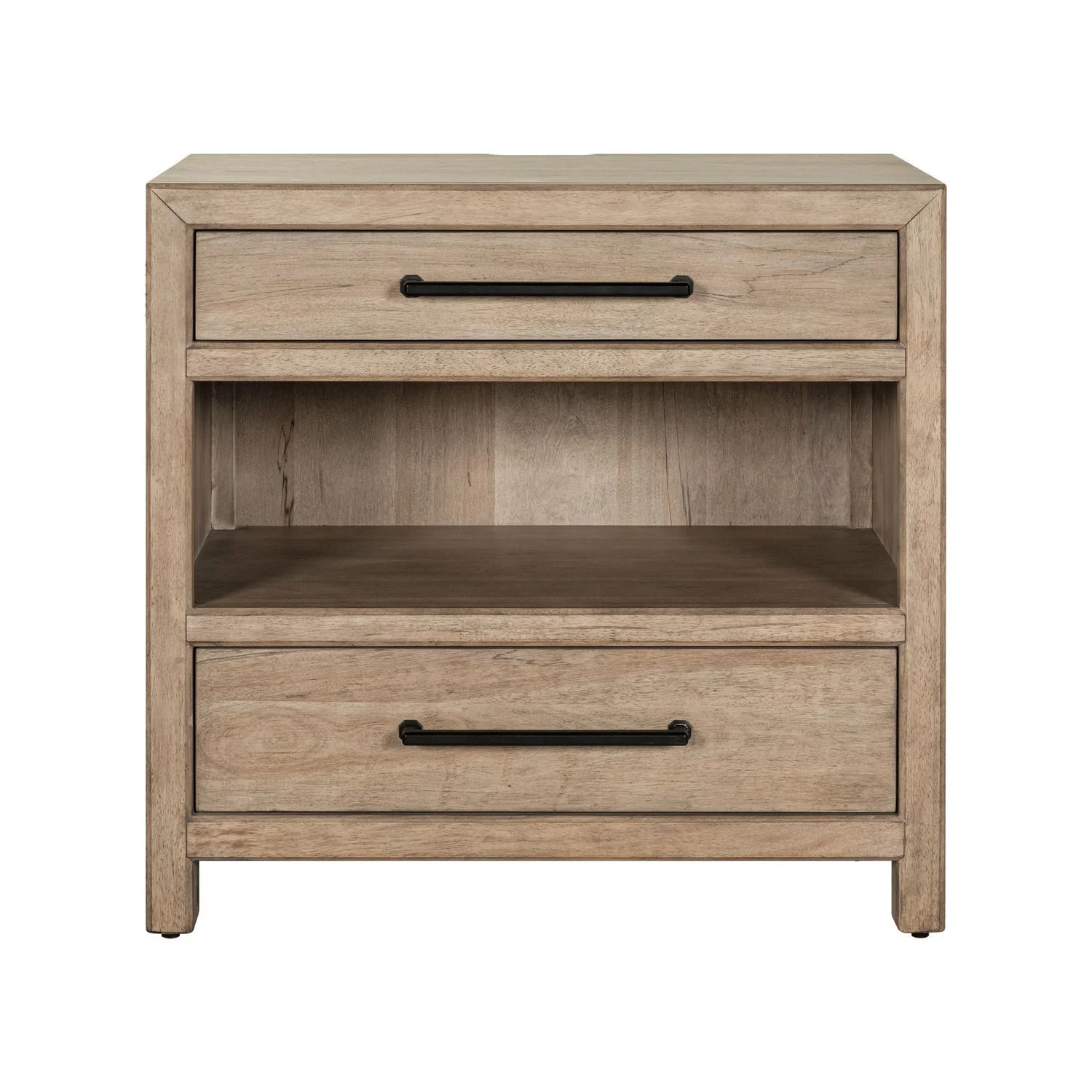 Proximity Place - Bedside Chest With Charging Station - Barley Buff - Image 4