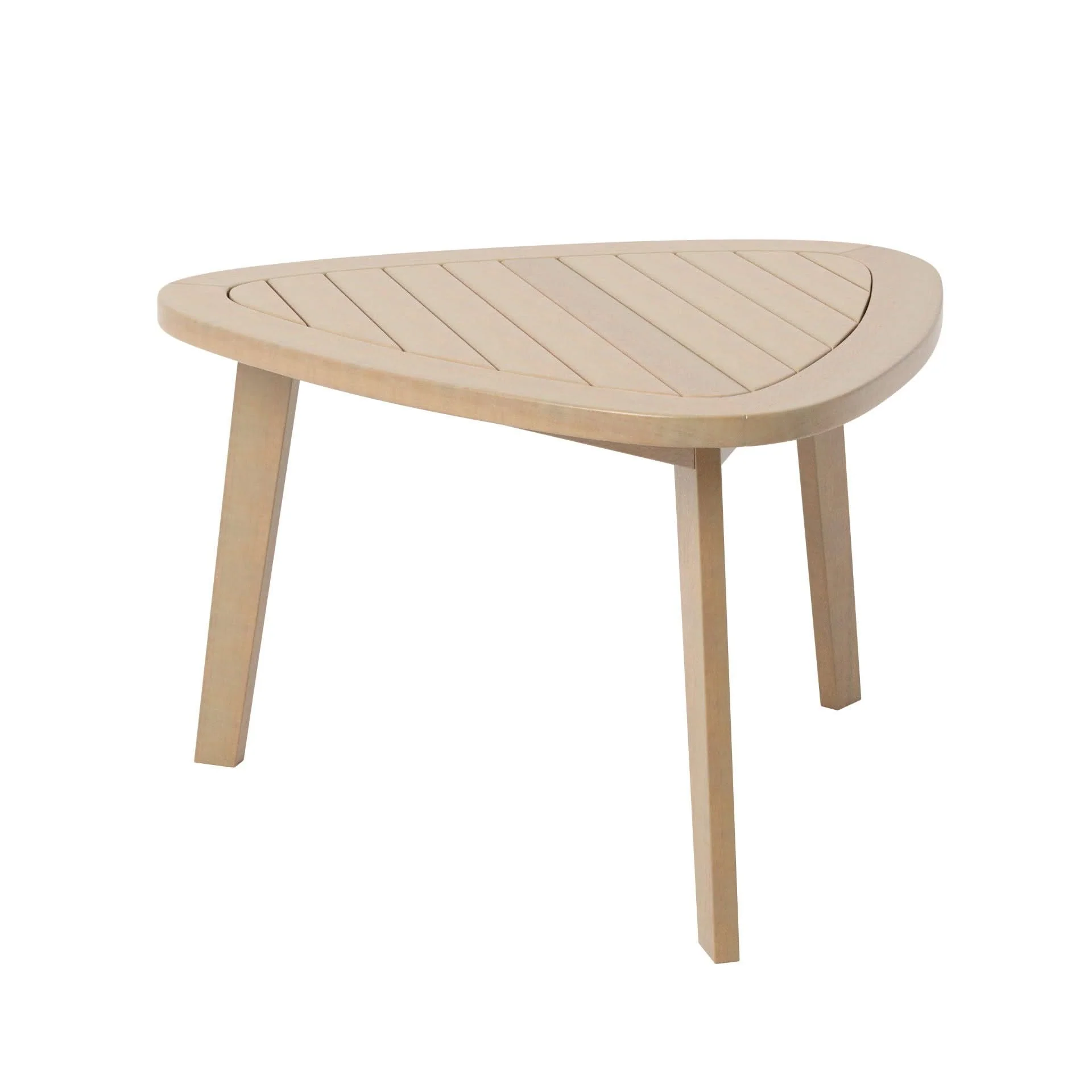Radius - Patio End Table - Light Brown - Image 4