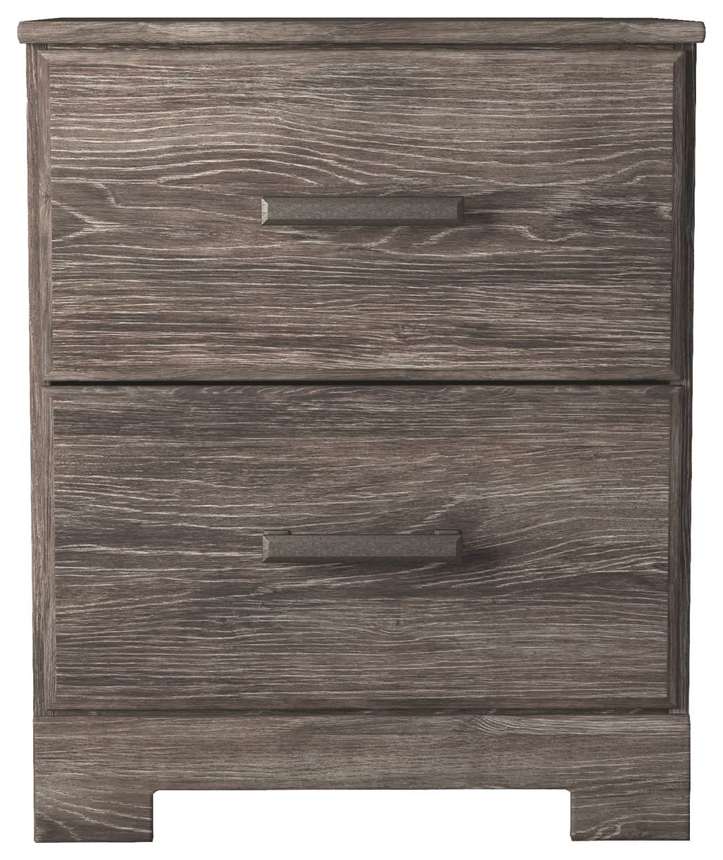 Ralinksi - Two Drawer Night Stand - Gray - Image 4