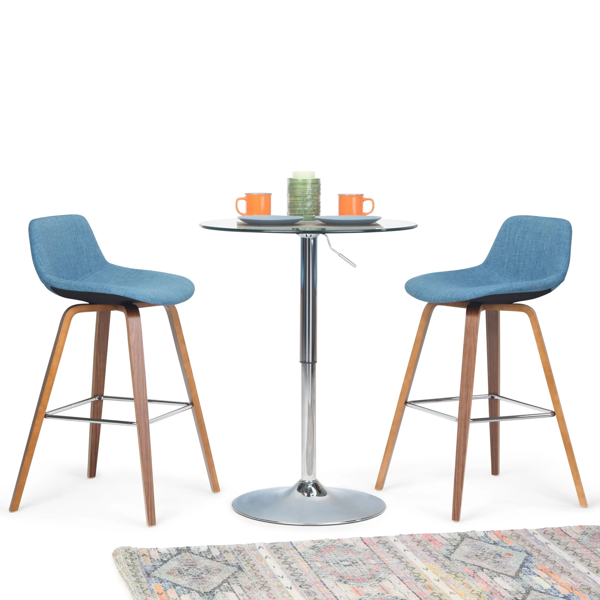 Randolph - Bentwood Multifunctional Counter / Bar Height Stool (Set of 2) - Image 10