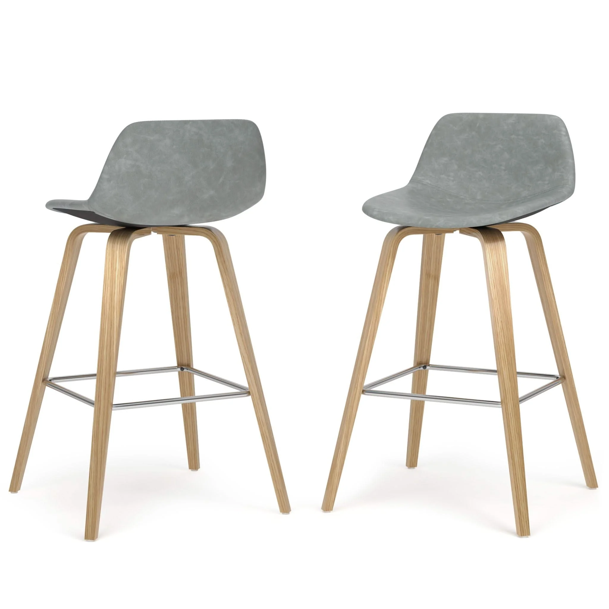 Randolph Bentwood - Upholstered Counter / Bar Height Stool (Set of 2) - Image 3