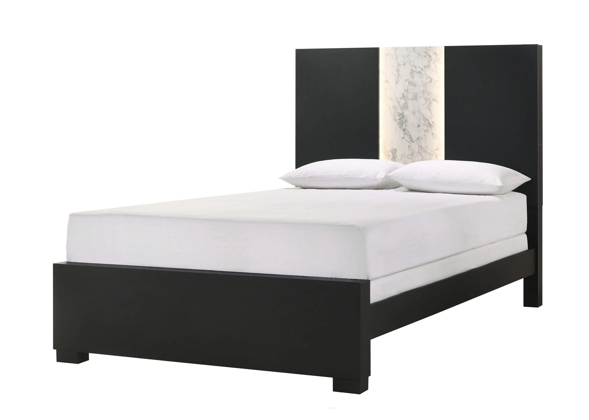 Rangley - King 4 Piece Bedroom Set - Black - Image 4