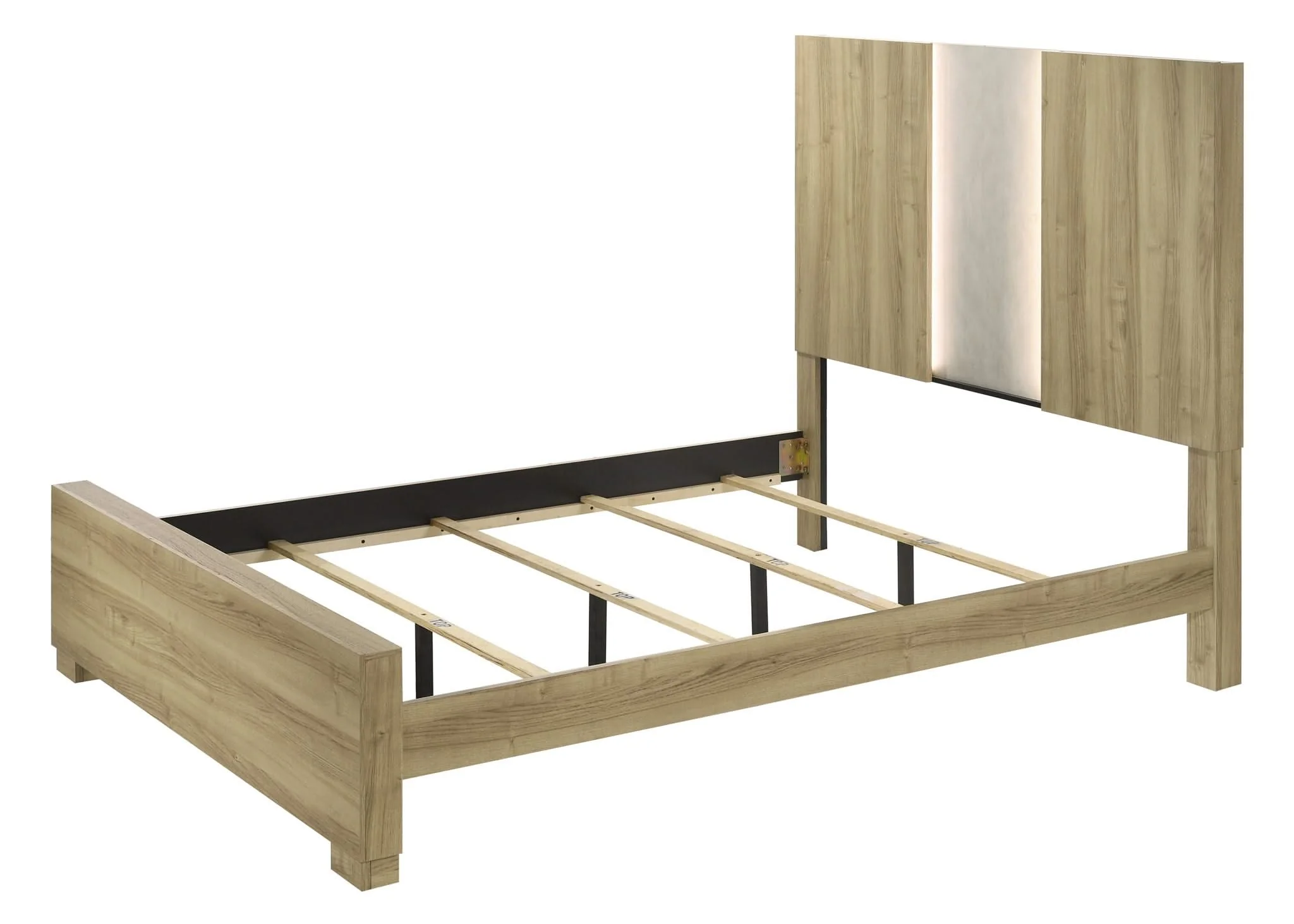 Rangley - Queen 5 Piece Bedroom Set - Driftwood - Image 2