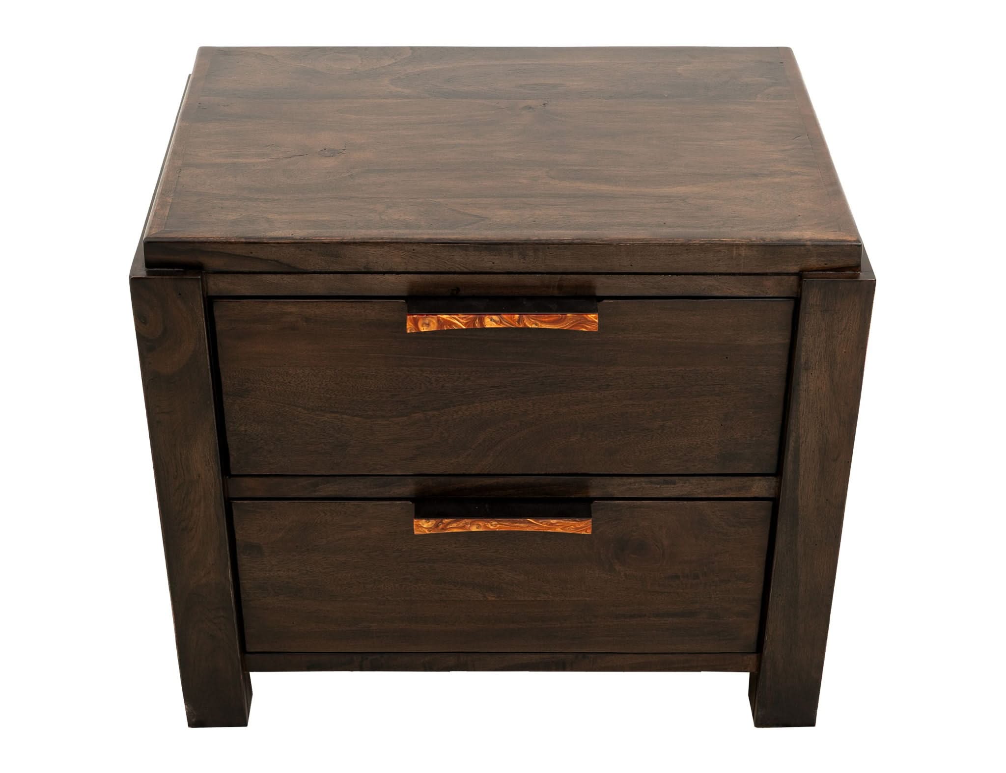 Raramuri - 2 Drawer Nightstand - Dark Brown - Image 2