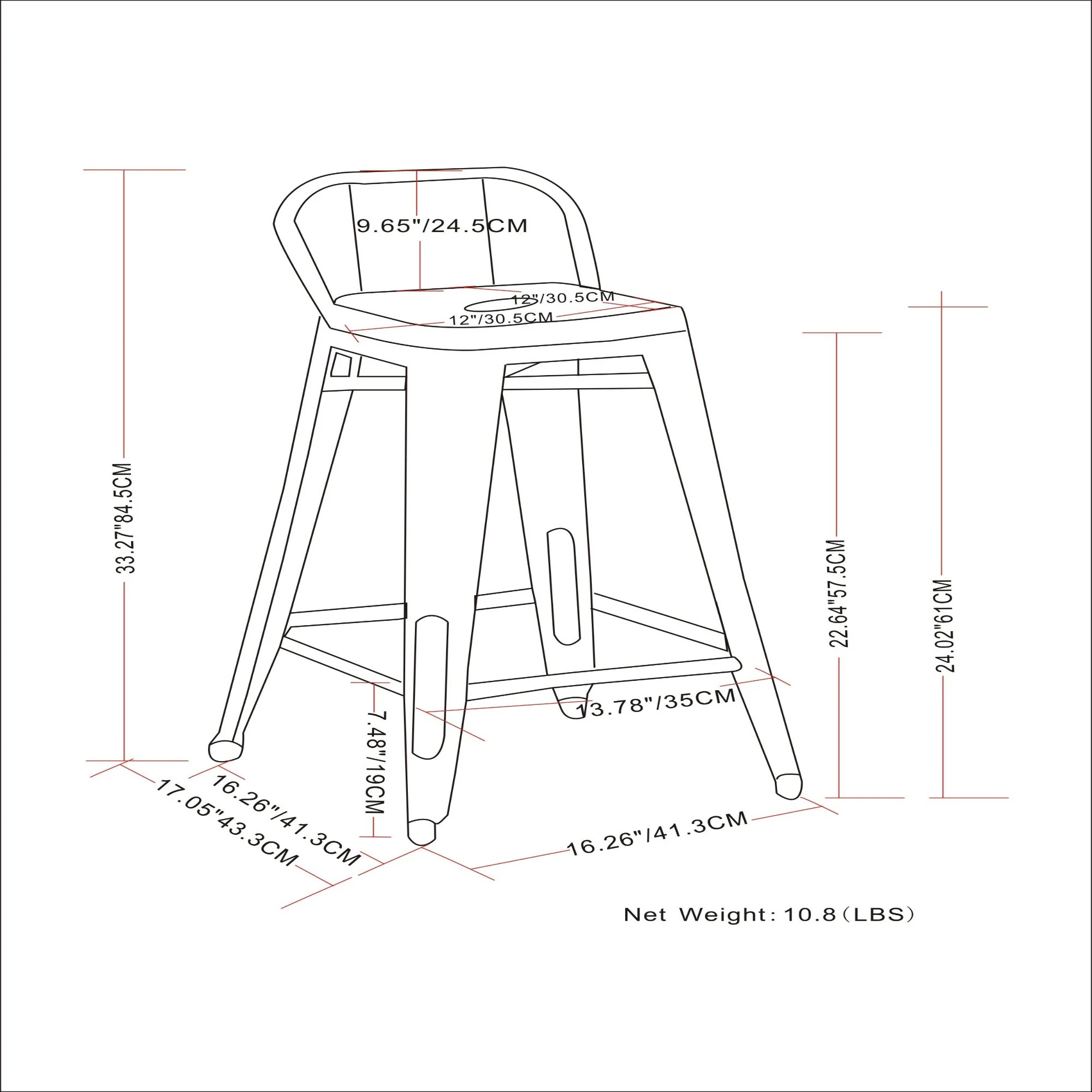 Rayne - Multifunctional Metal Stool - Image 14