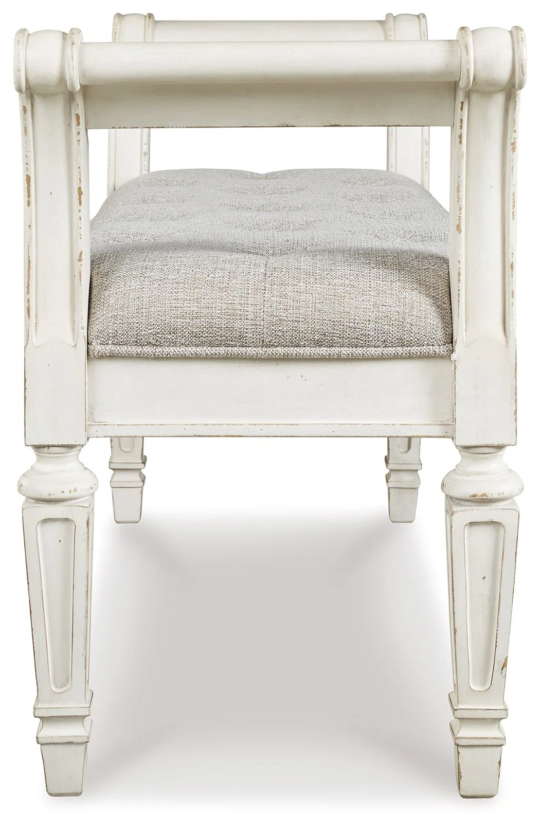 Realyn - Accent Bench - Antique White - Image 2