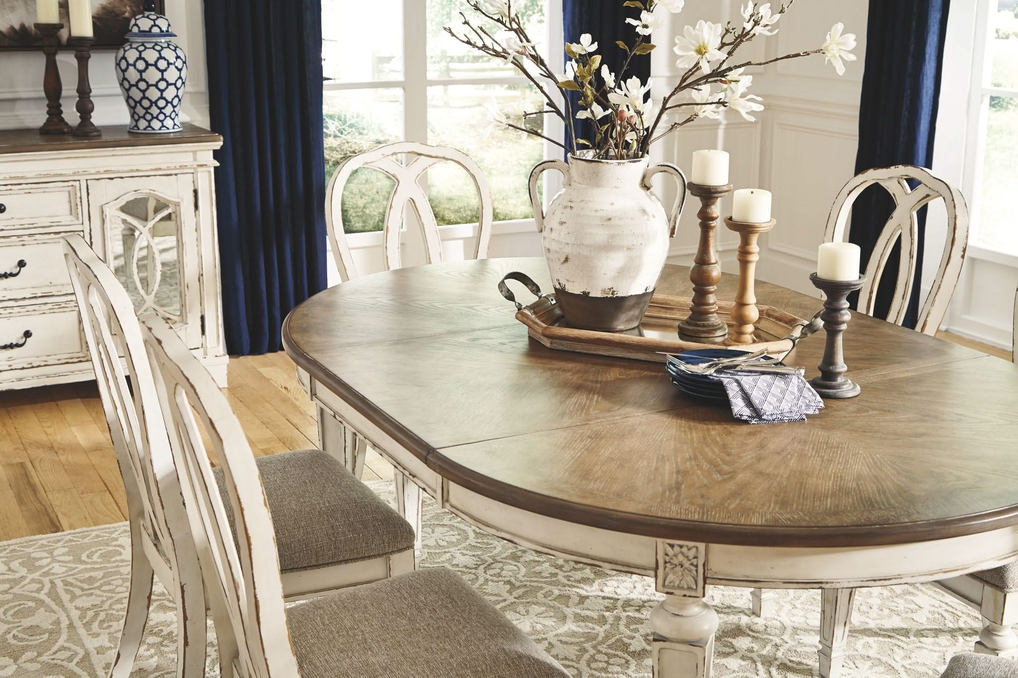 Realyn - Oval Dining Table Set - Image 5