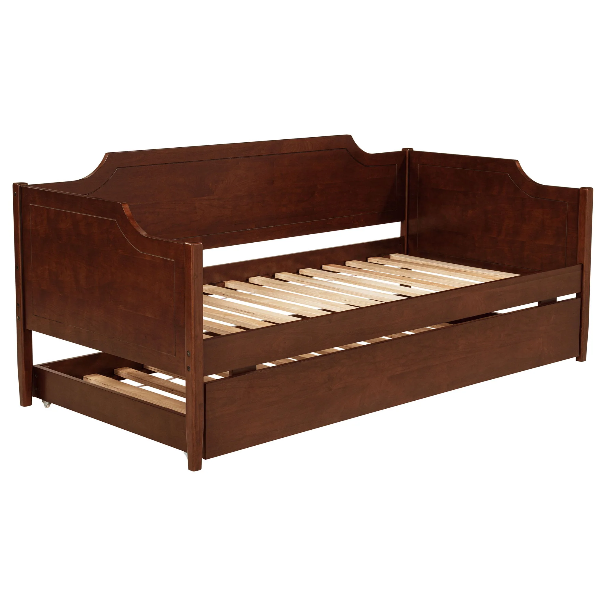 Redding Wood Twin Daybed With Trundle Cherry - Image 3