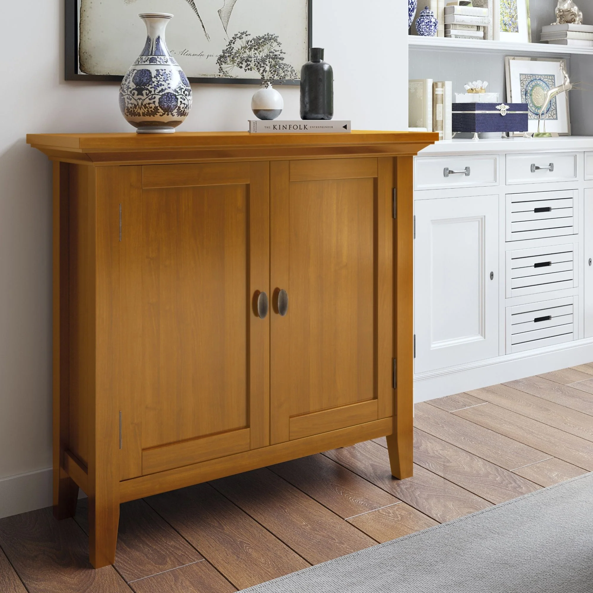 Redmond - Handcrafted Low Storage Cabinet - Image 16