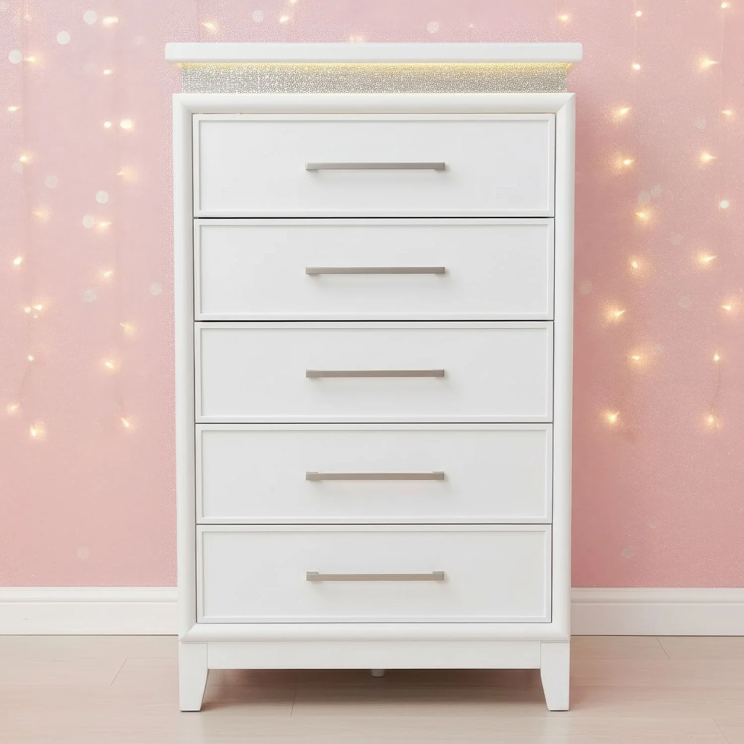 Reflections - 5 Drawer Chest With Lights