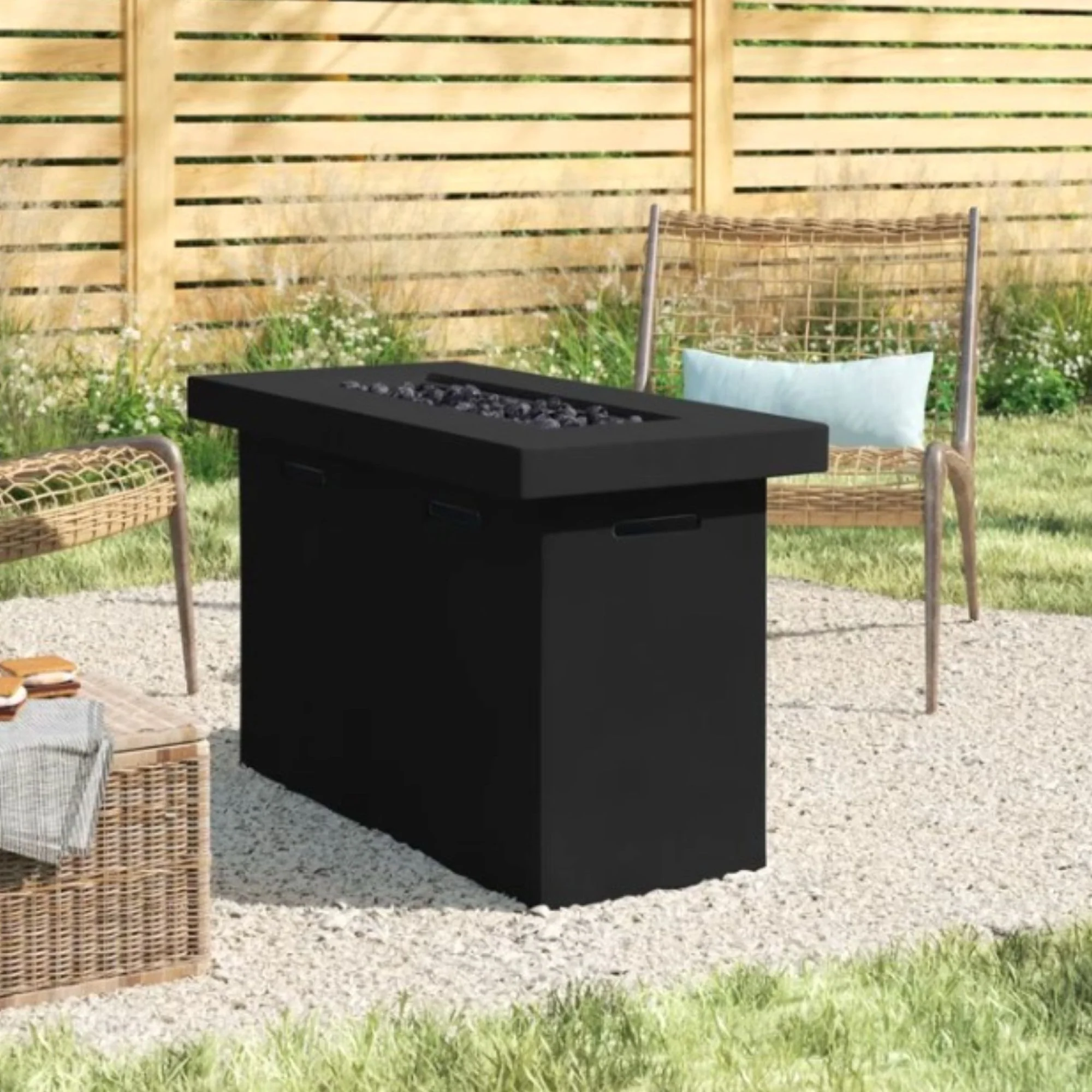 Reinforced - Propane Outdoor Fire Pit Table - Image 10