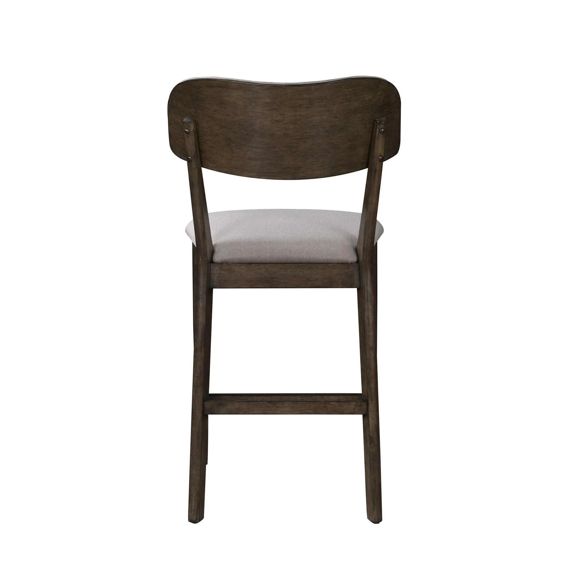 Rex - Open Back Counter Chair (Set of 2) - Brown - Image 4