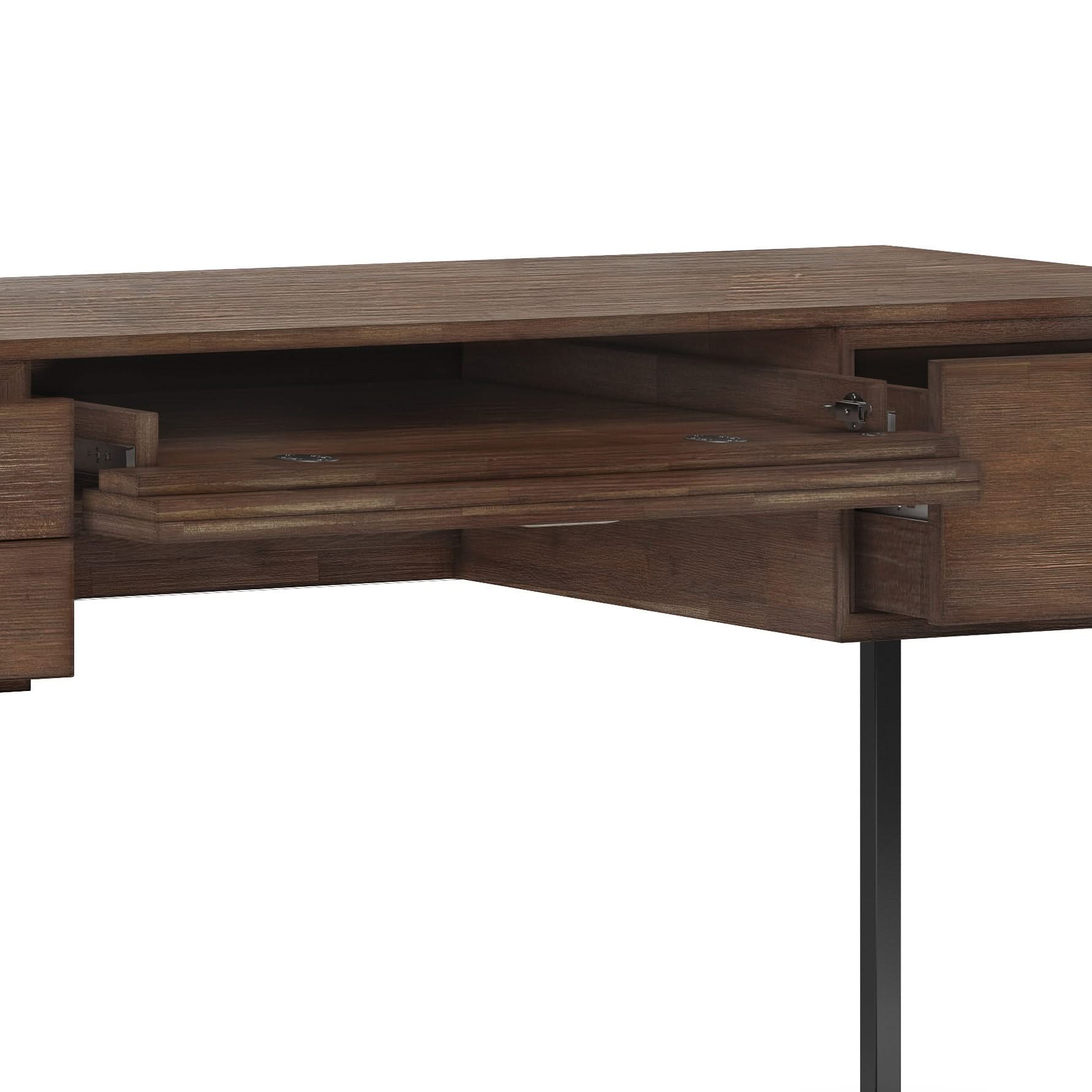 Richmond - Desk - Rustic Natural Aged Brown - Image 3